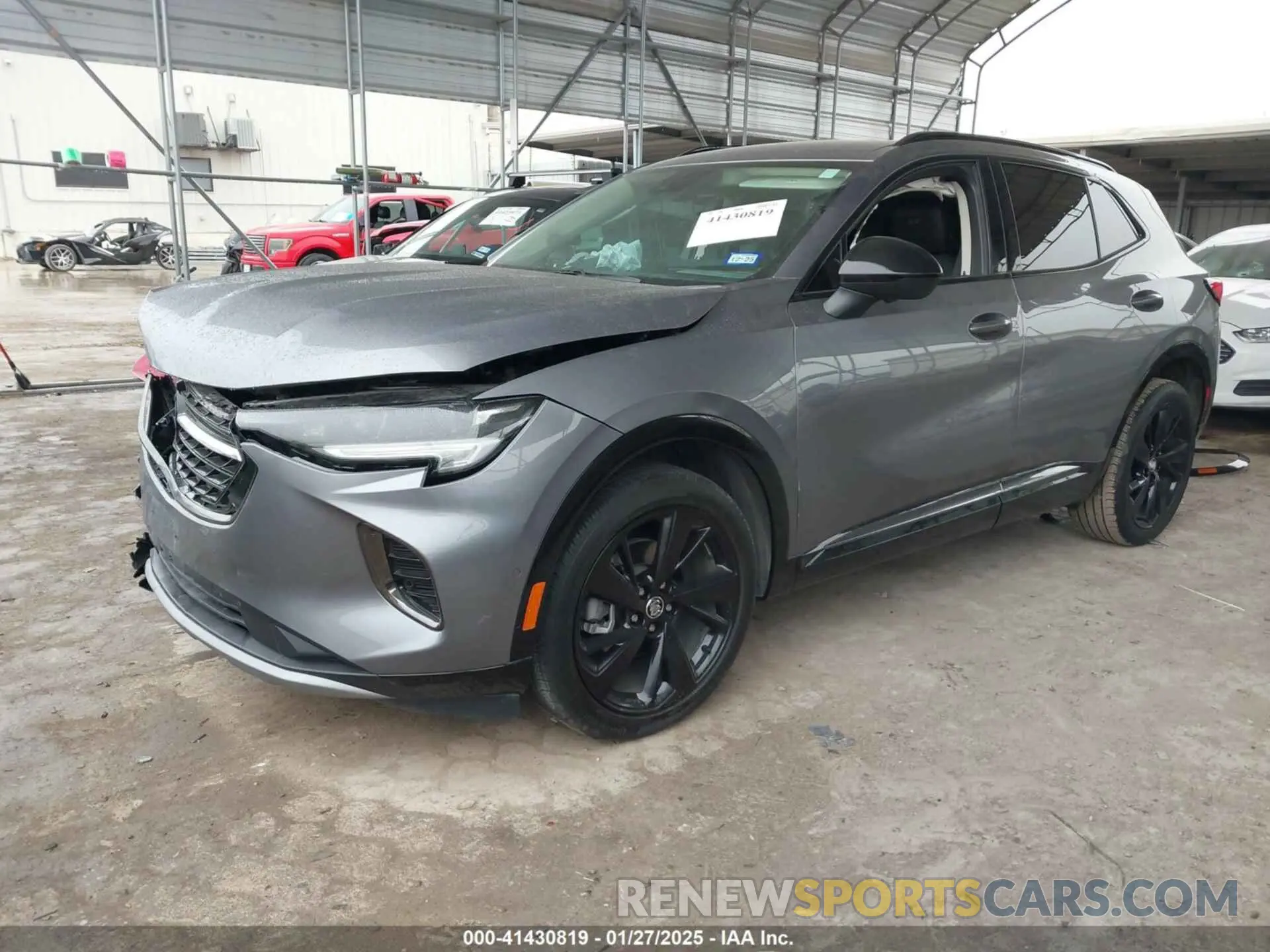 2 Фотография поврежденного автомобиля LRBFZNR48ND021762 BUICK ENVISION 2022