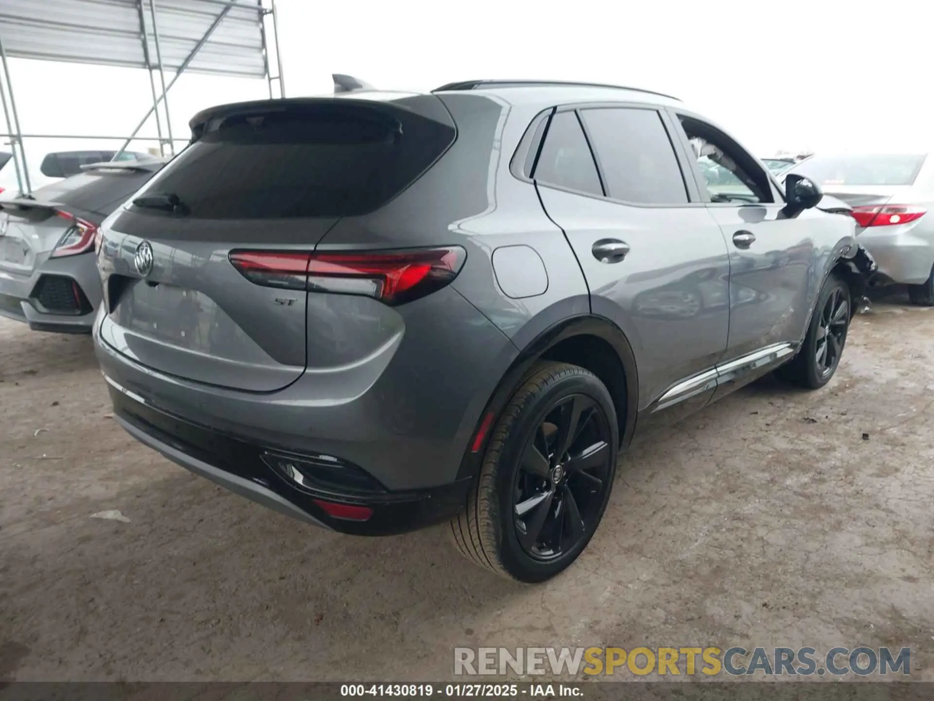 4 Фотография поврежденного автомобиля LRBFZNR48ND021762 BUICK ENVISION 2022