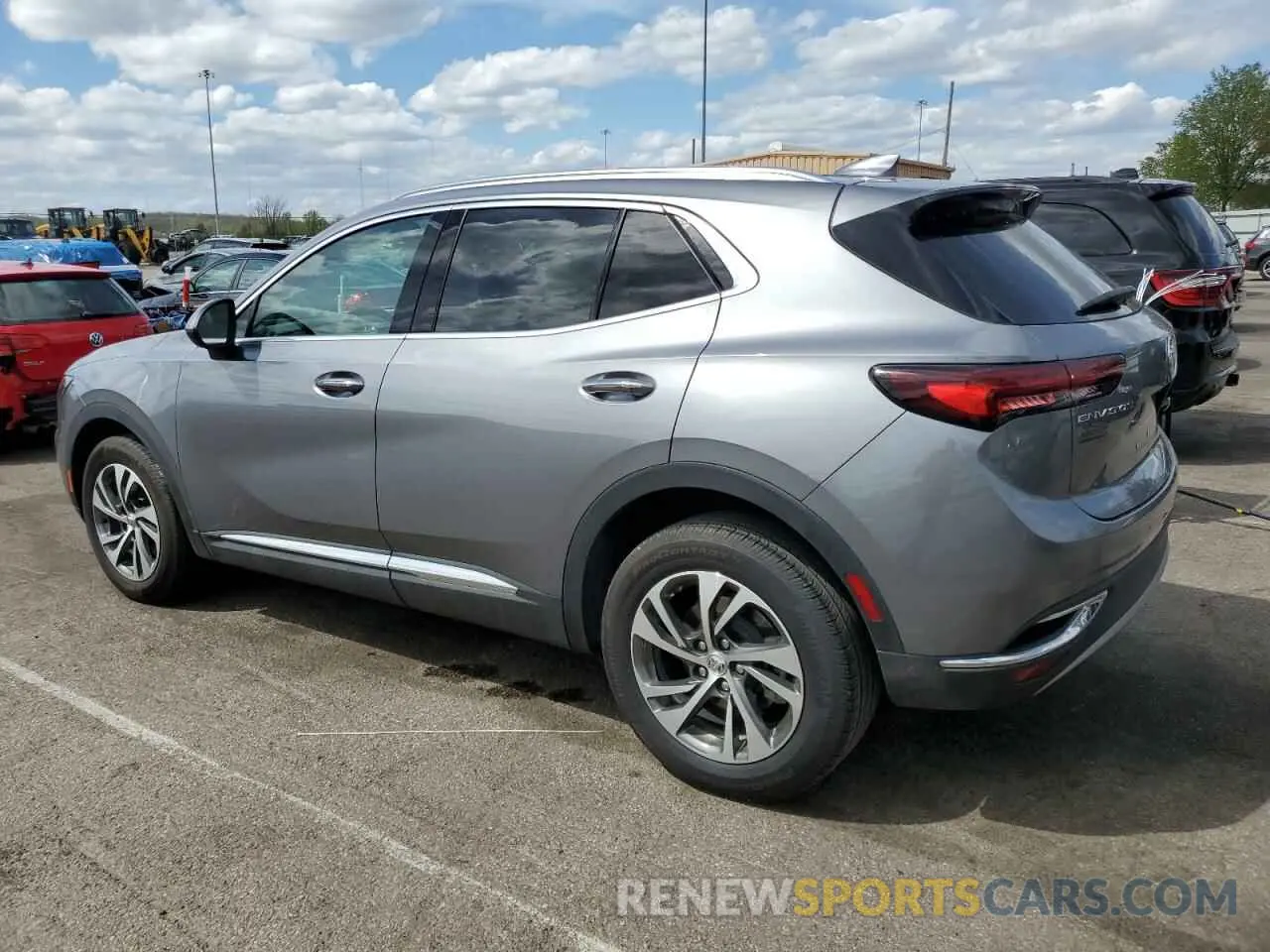 2 Фотография поврежденного автомобиля LRBFZNR49ND027702 BUICK ENVISION 2022