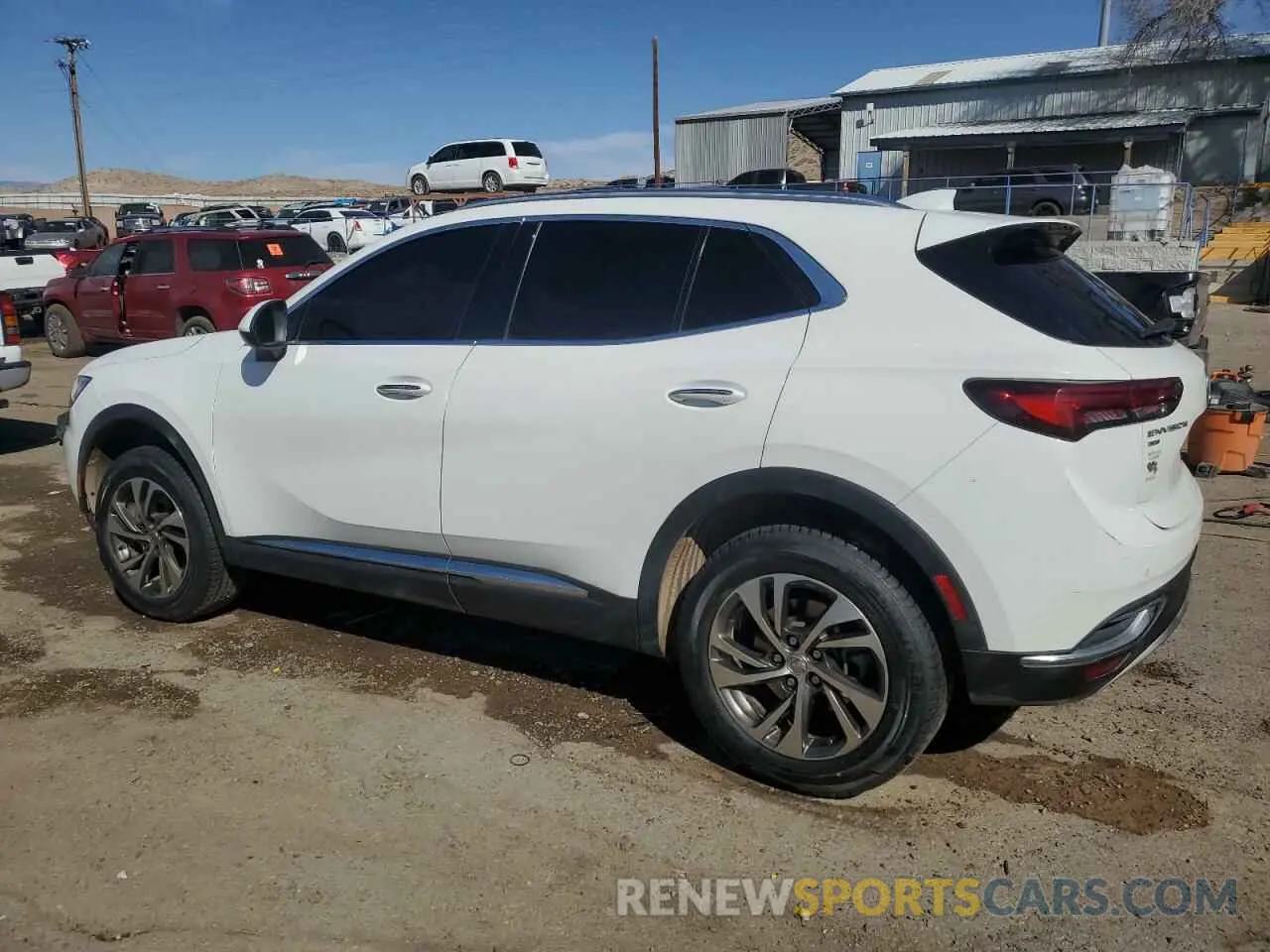 2 Фотография поврежденного автомобиля LRBFZPR47ND031386 BUICK ENVISION 2022