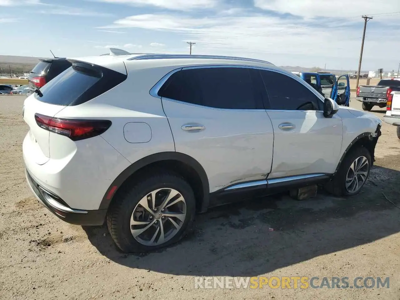 3 Фотография поврежденного автомобиля LRBFZPR47ND031386 BUICK ENVISION 2022