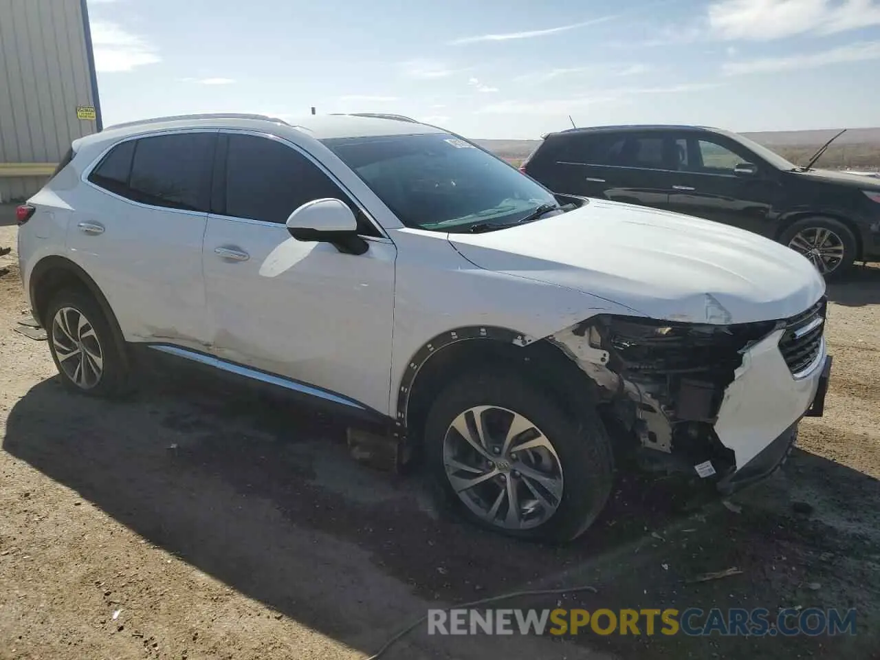 4 Фотография поврежденного автомобиля LRBFZPR47ND031386 BUICK ENVISION 2022