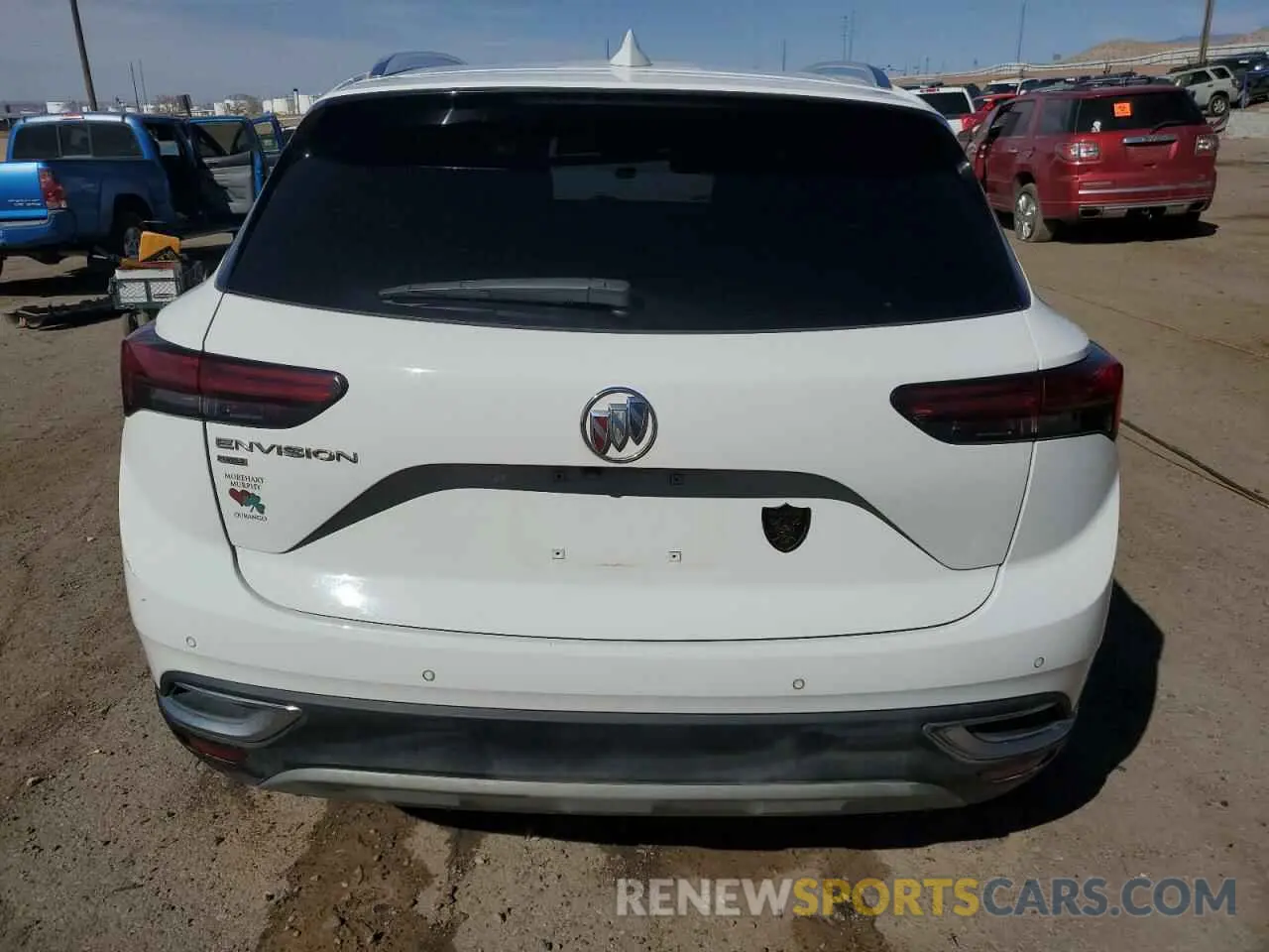 6 Фотография поврежденного автомобиля LRBFZPR47ND031386 BUICK ENVISION 2022