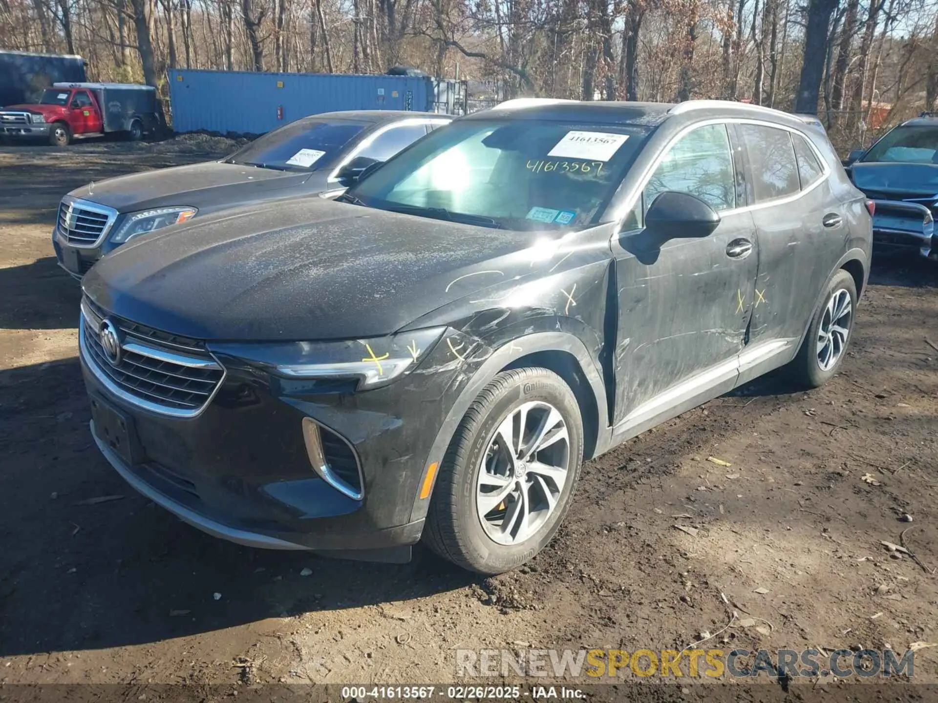 2 Photograph of a damaged car LRBFZPR47ND162849 BUICK ENVISION 2022