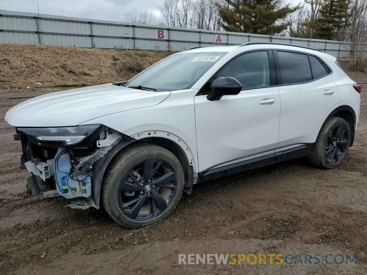 1 Photograph of a damaged car LRBFZPR47ND165332 BUICK ENVISION 2022