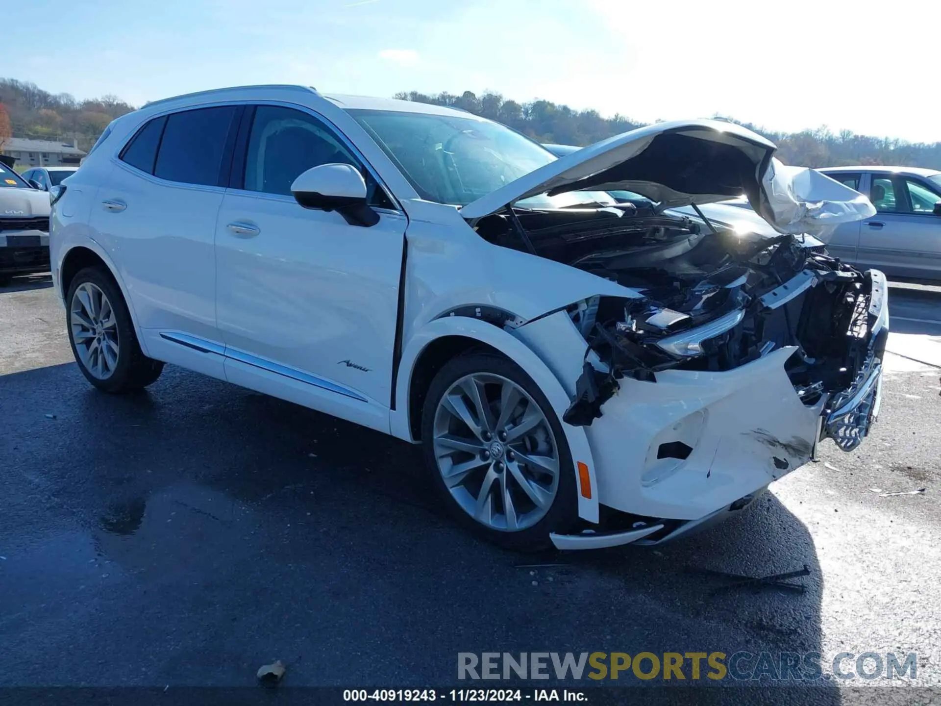 1 Photograph of a damaged car LRBFZRR42ND151866 BUICK ENVISION 2022