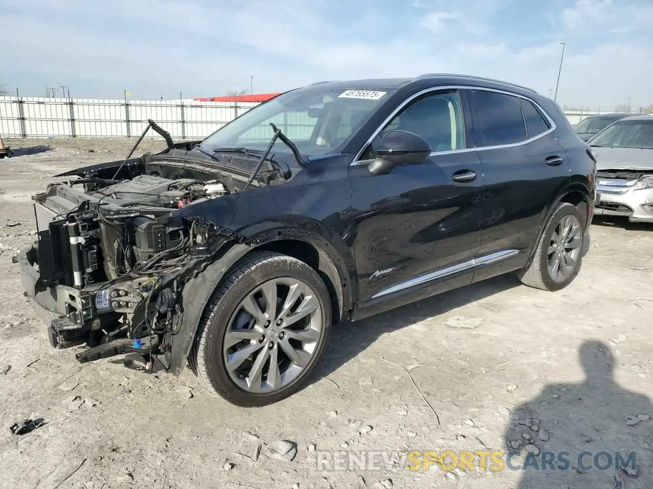 1 Photograph of a damaged car LRBFZRR43ND042588 BUICK ENVISION 2022
