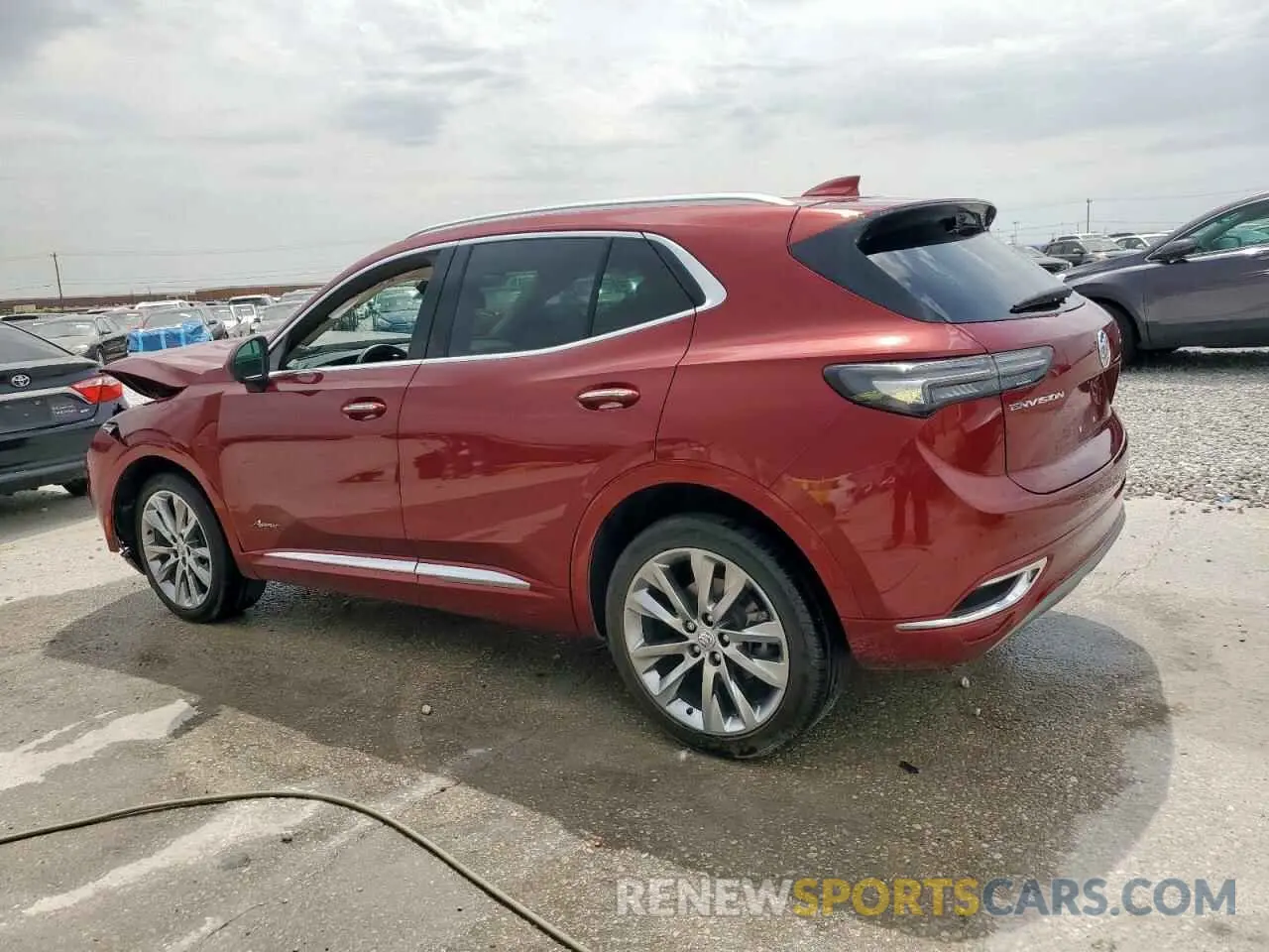 2 Фотография поврежденного автомобиля LRBFZRR44ND020969 BUICK ENVISION 2022