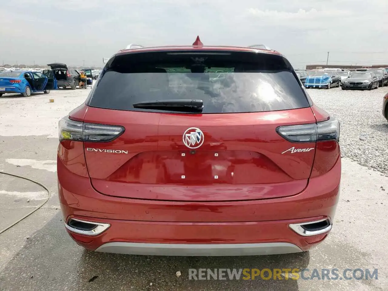 6 Фотография поврежденного автомобиля LRBFZRR44ND020969 BUICK ENVISION 2022
