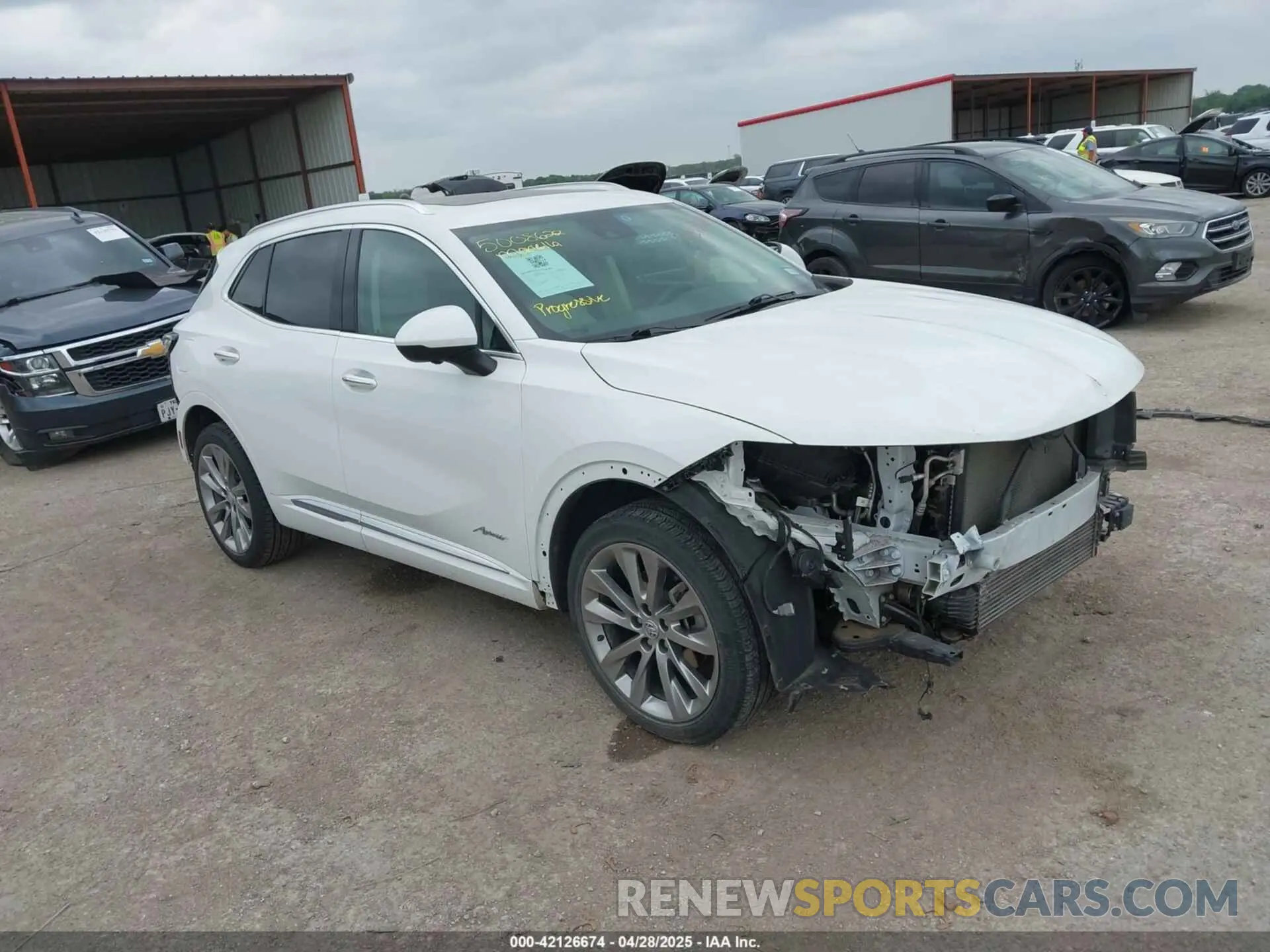 1 Фотография поврежденного автомобиля LRBFZRR47ND020593 BUICK ENVISION 2022
