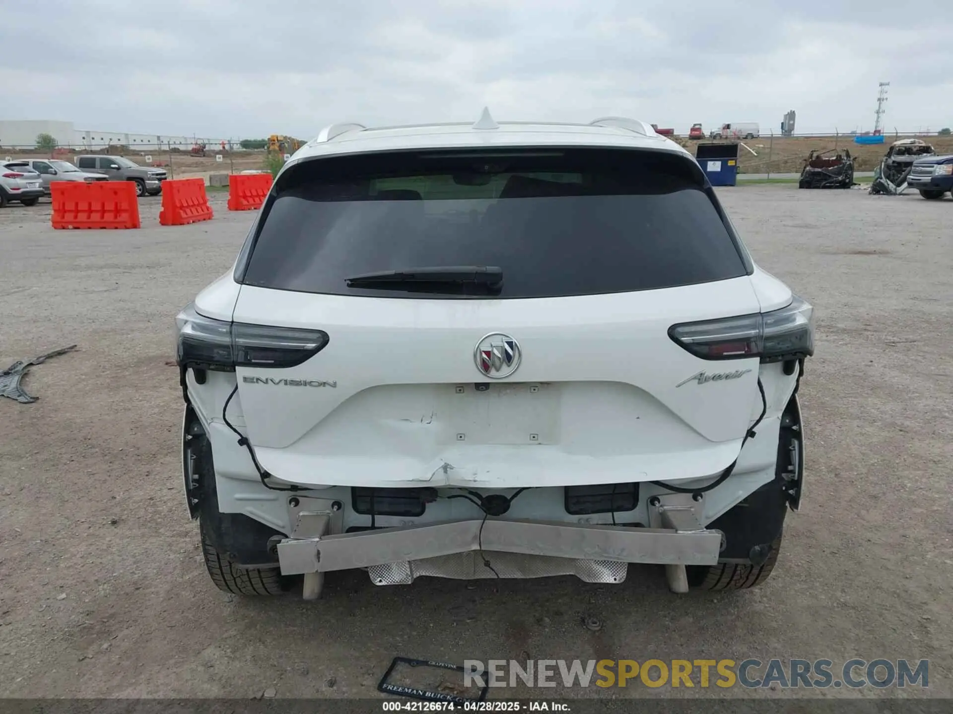 16 Фотография поврежденного автомобиля LRBFZRR47ND020593 BUICK ENVISION 2022