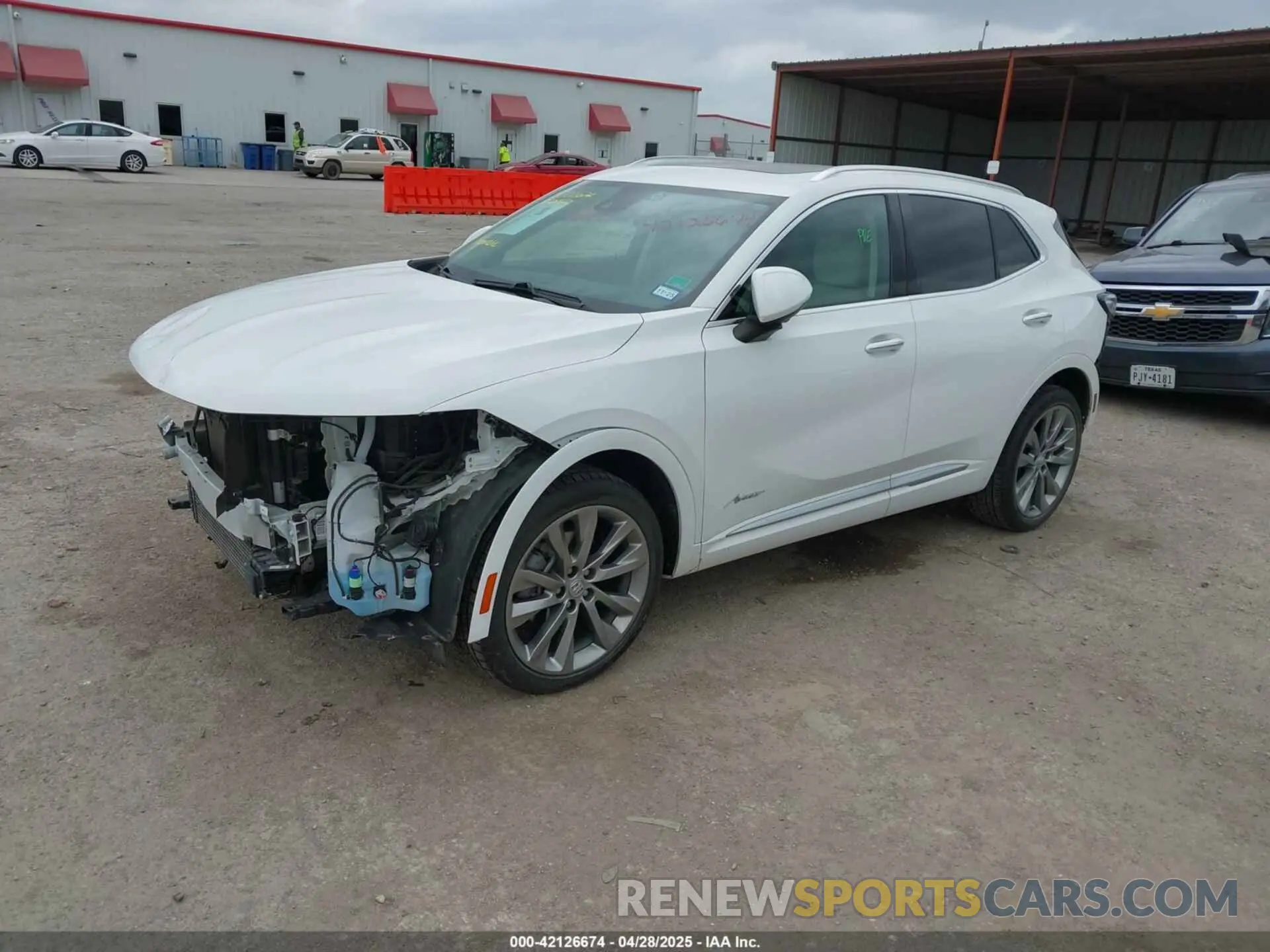 2 Фотография поврежденного автомобиля LRBFZRR47ND020593 BUICK ENVISION 2022