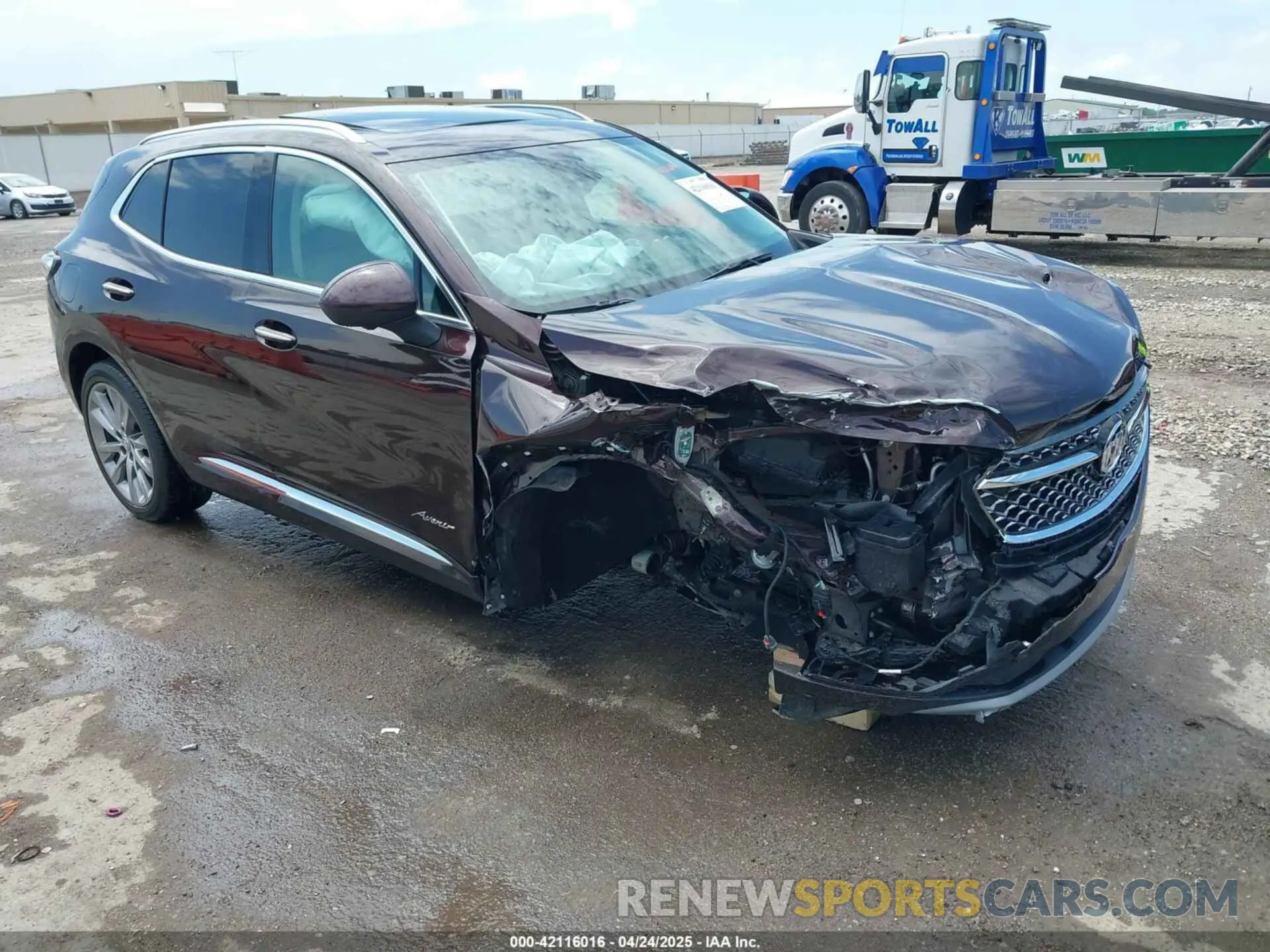 1 Фотография поврежденного автомобиля LRBFZRR47ND159039 BUICK ENVISION 2022
