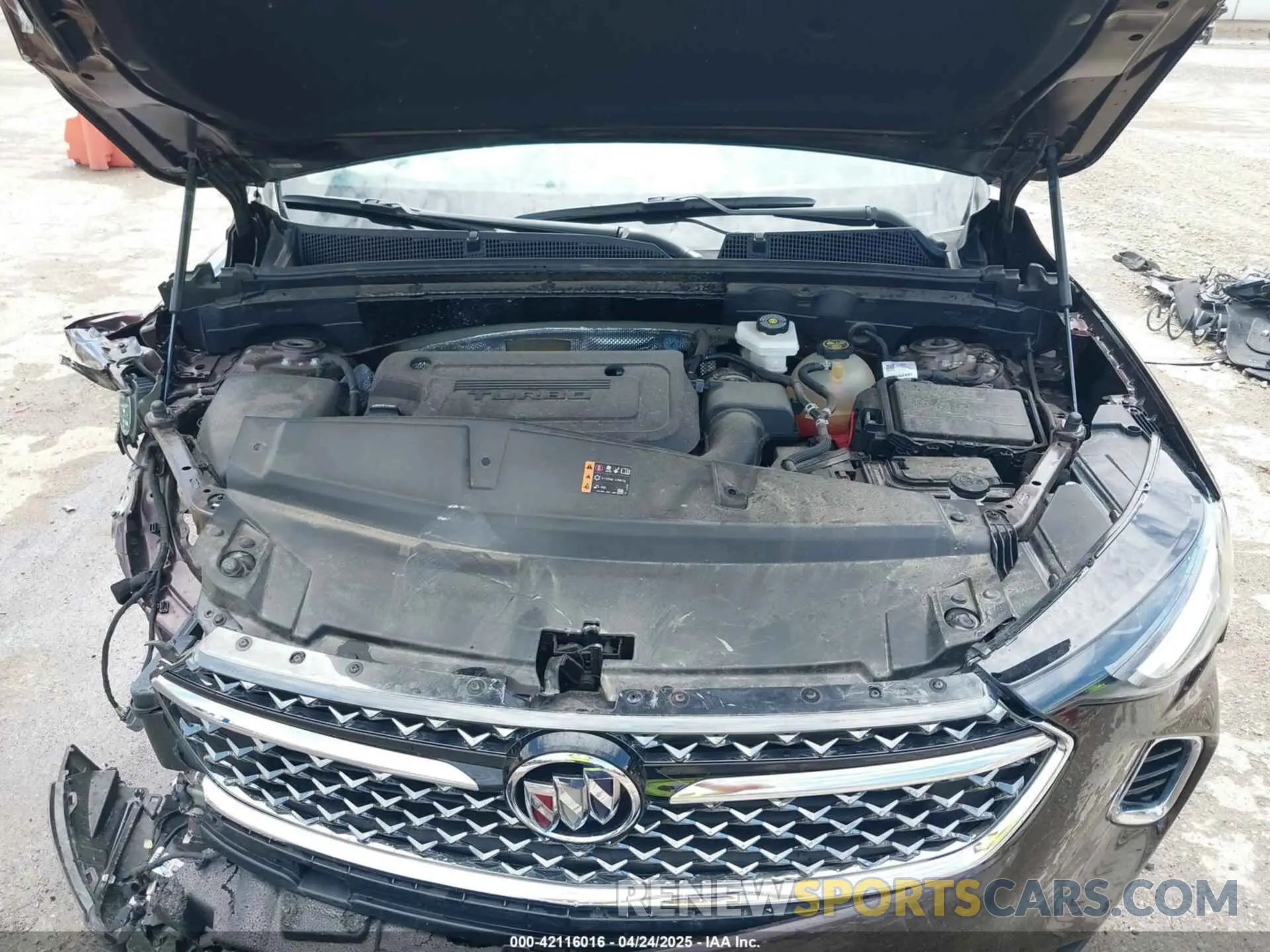 10 Фотография поврежденного автомобиля LRBFZRR47ND159039 BUICK ENVISION 2022