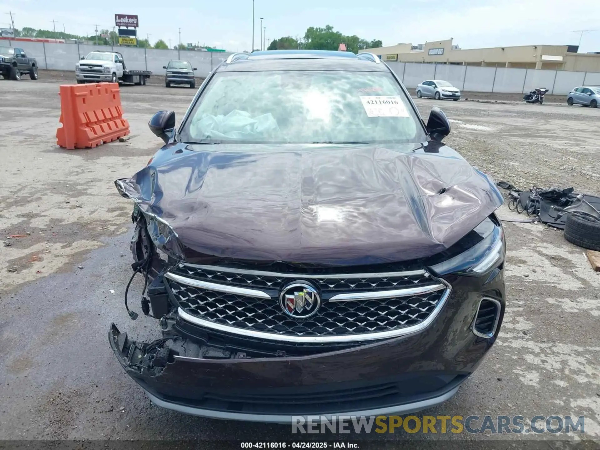12 Фотография поврежденного автомобиля LRBFZRR47ND159039 BUICK ENVISION 2022