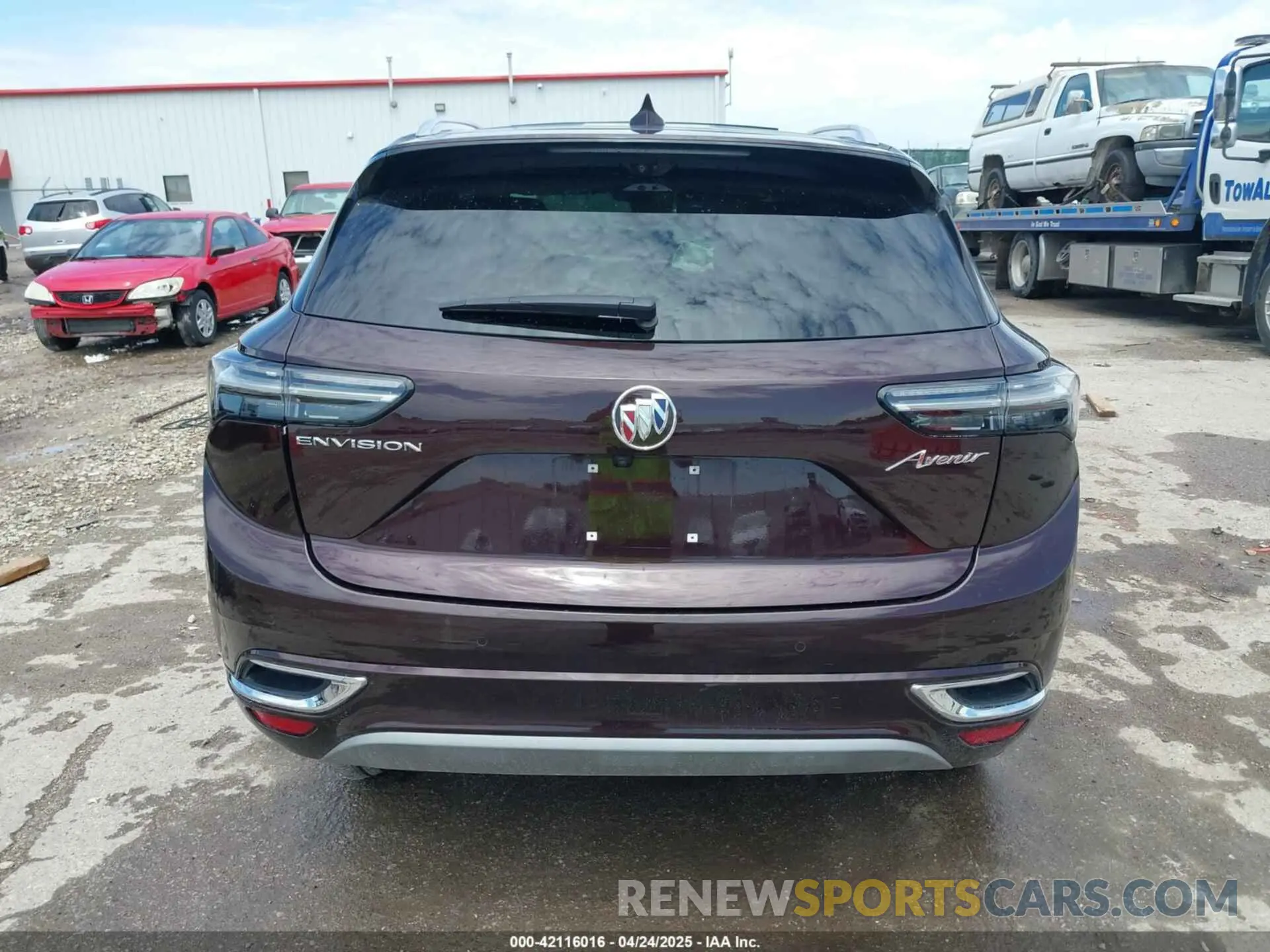 16 Фотография поврежденного автомобиля LRBFZRR47ND159039 BUICK ENVISION 2022