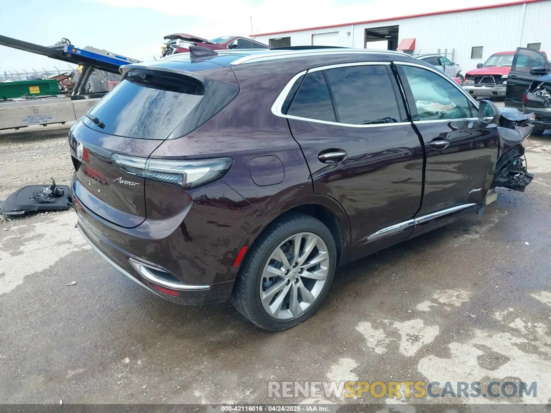 4 Фотография поврежденного автомобиля LRBFZRR47ND159039 BUICK ENVISION 2022