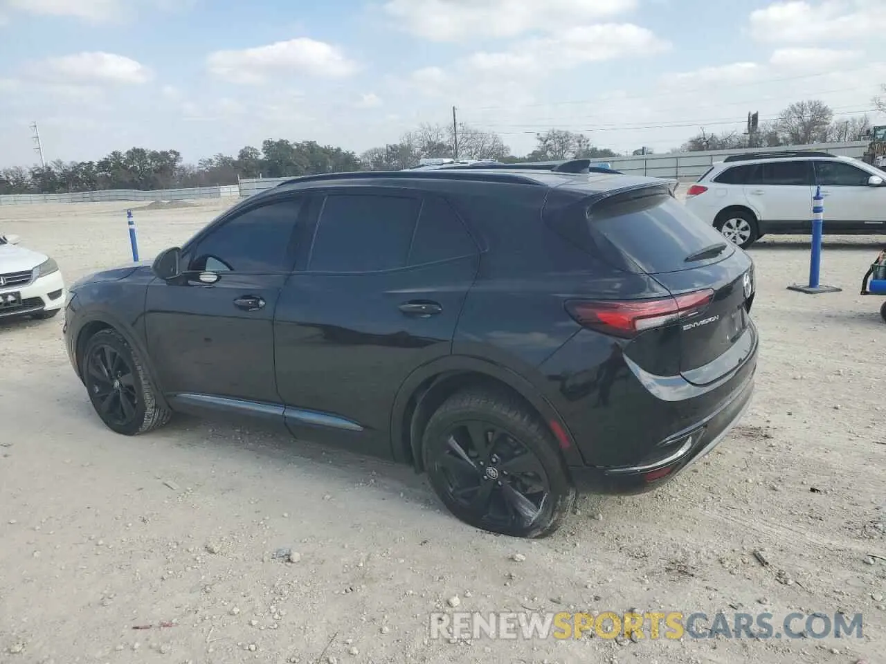 2 Фотография поврежденного автомобиля LRBAZLR41PD067645 BUICK ENVISION 2023