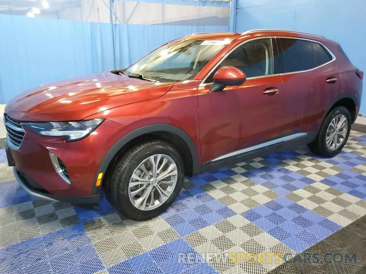 1 Фотография поврежденного автомобиля LRBAZLR42PD072191 BUICK ENVISION 2023