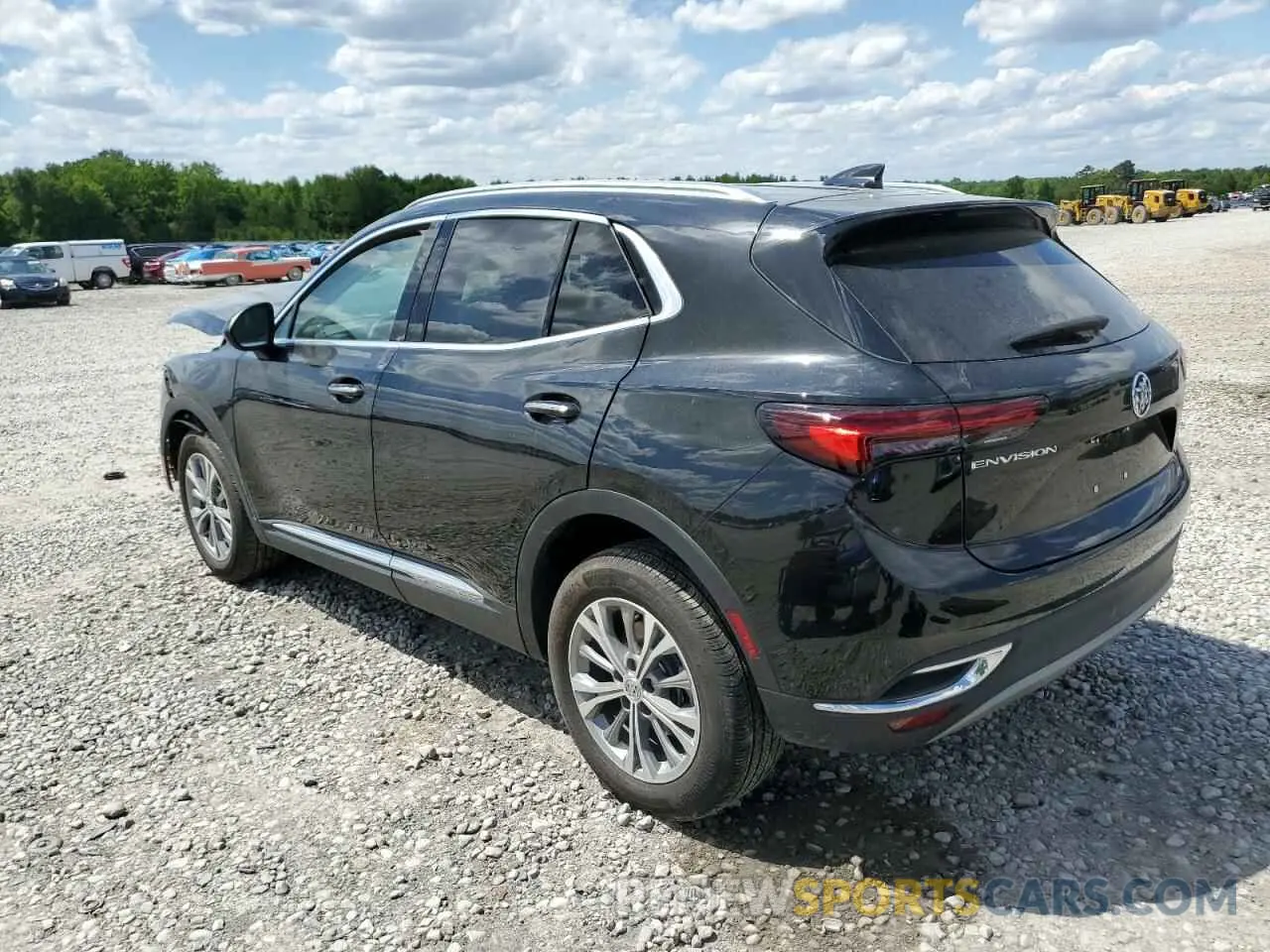 2 Фотография поврежденного автомобиля LRBAZLR46PD014097 BUICK ENVISION 2023