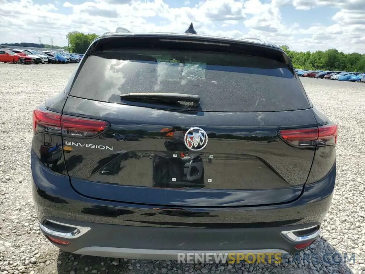 6 Фотография поврежденного автомобиля LRBAZLR46PD014097 BUICK ENVISION 2023