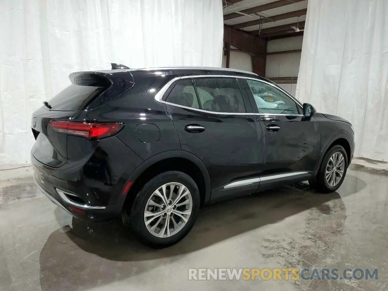 3 Фотография поврежденного автомобиля LRBAZLR46PD076308 BUICK ENVISION 2023