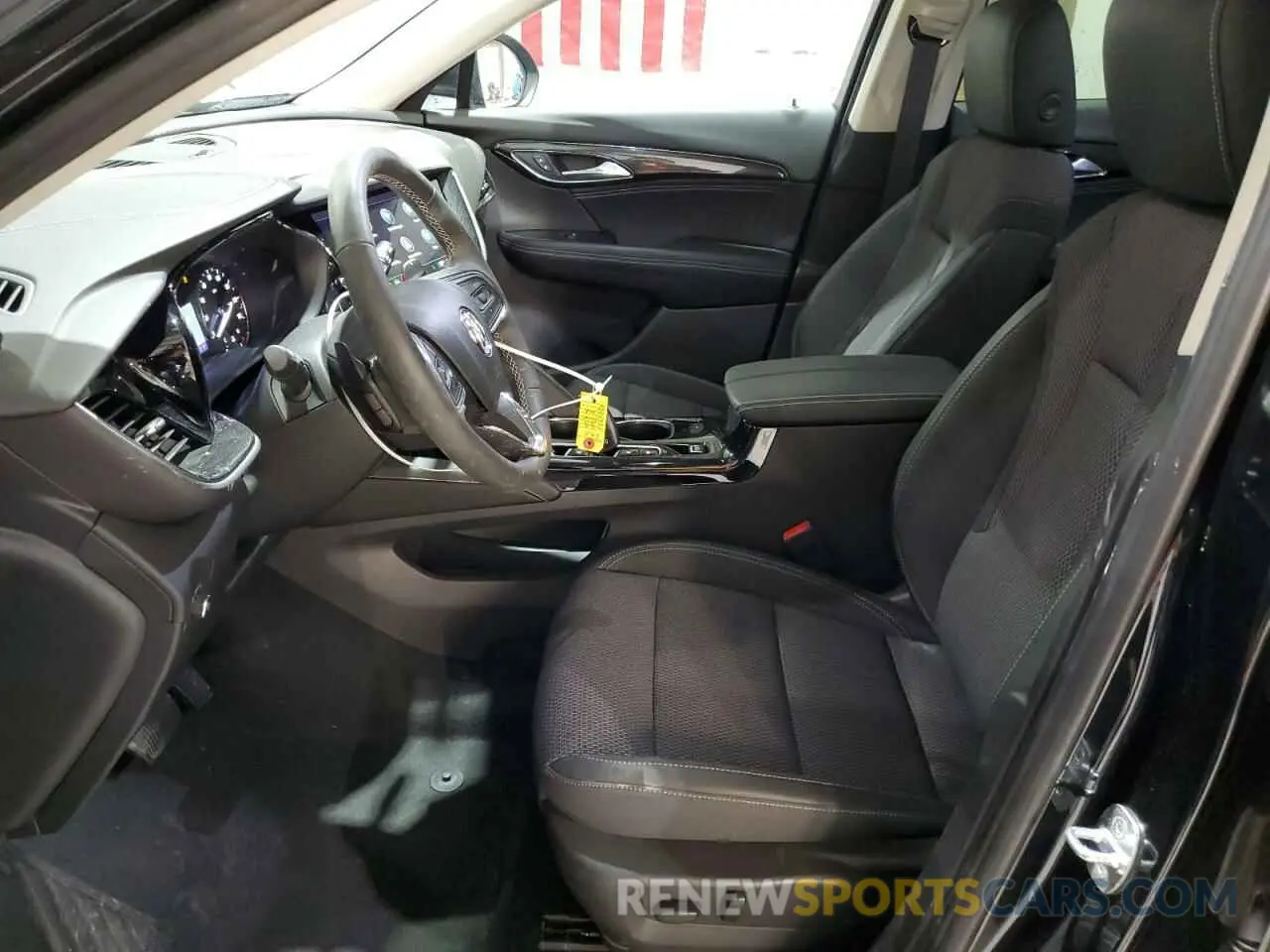 7 Фотография поврежденного автомобиля LRBAZLR46PD076308 BUICK ENVISION 2023