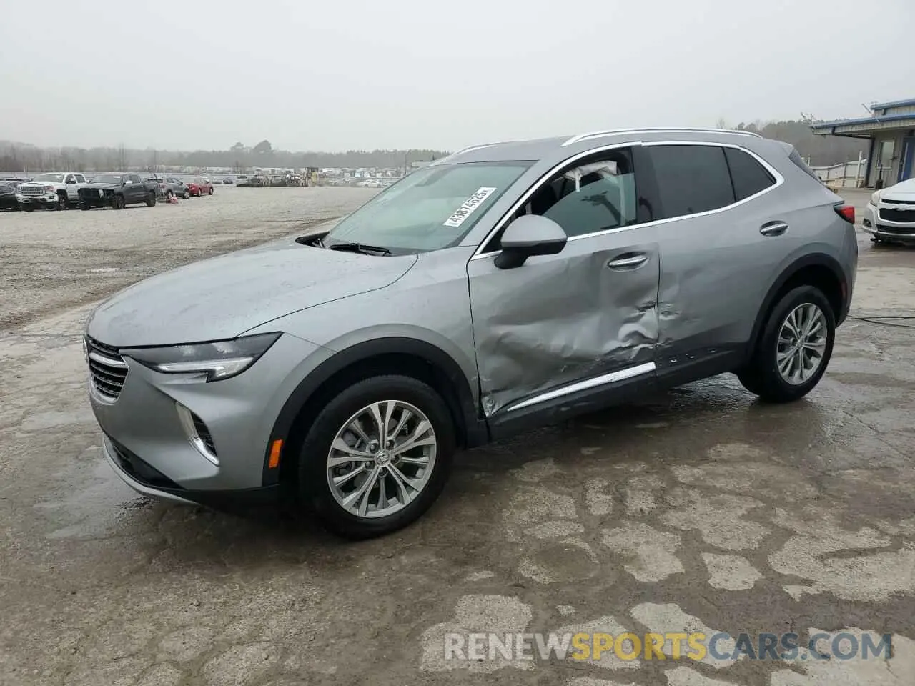 1 Фотография поврежденного автомобиля LRBAZLR46PD097434 BUICK ENVISION 2023