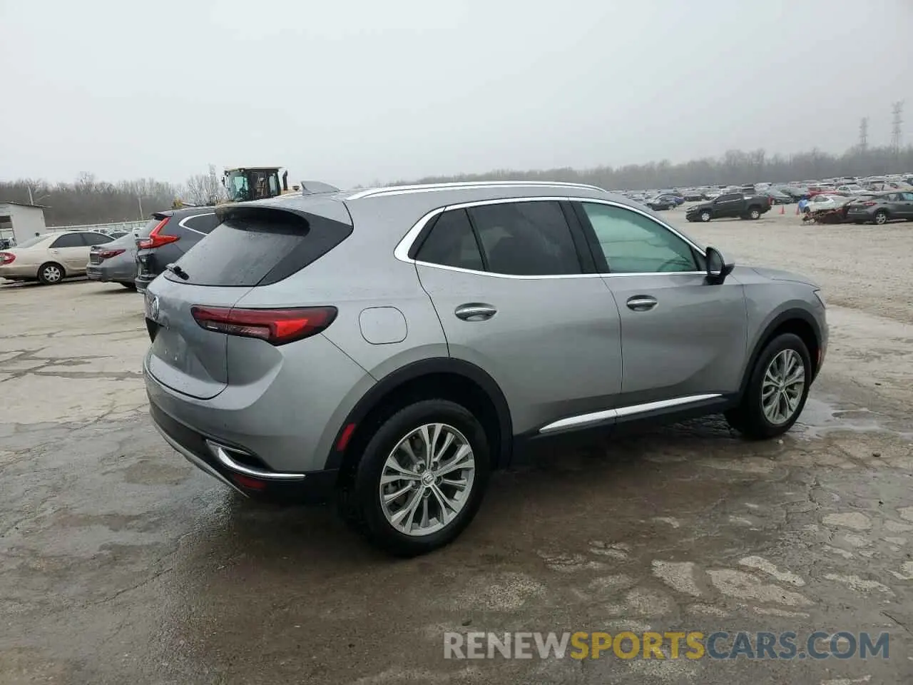 3 Фотография поврежденного автомобиля LRBAZLR46PD097434 BUICK ENVISION 2023
