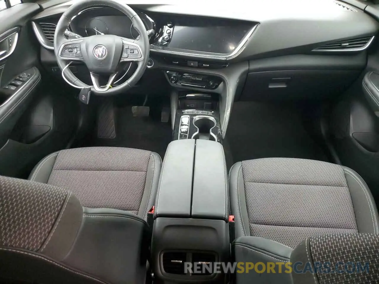 8 Фотография поврежденного автомобиля LRBAZLR46PD097434 BUICK ENVISION 2023