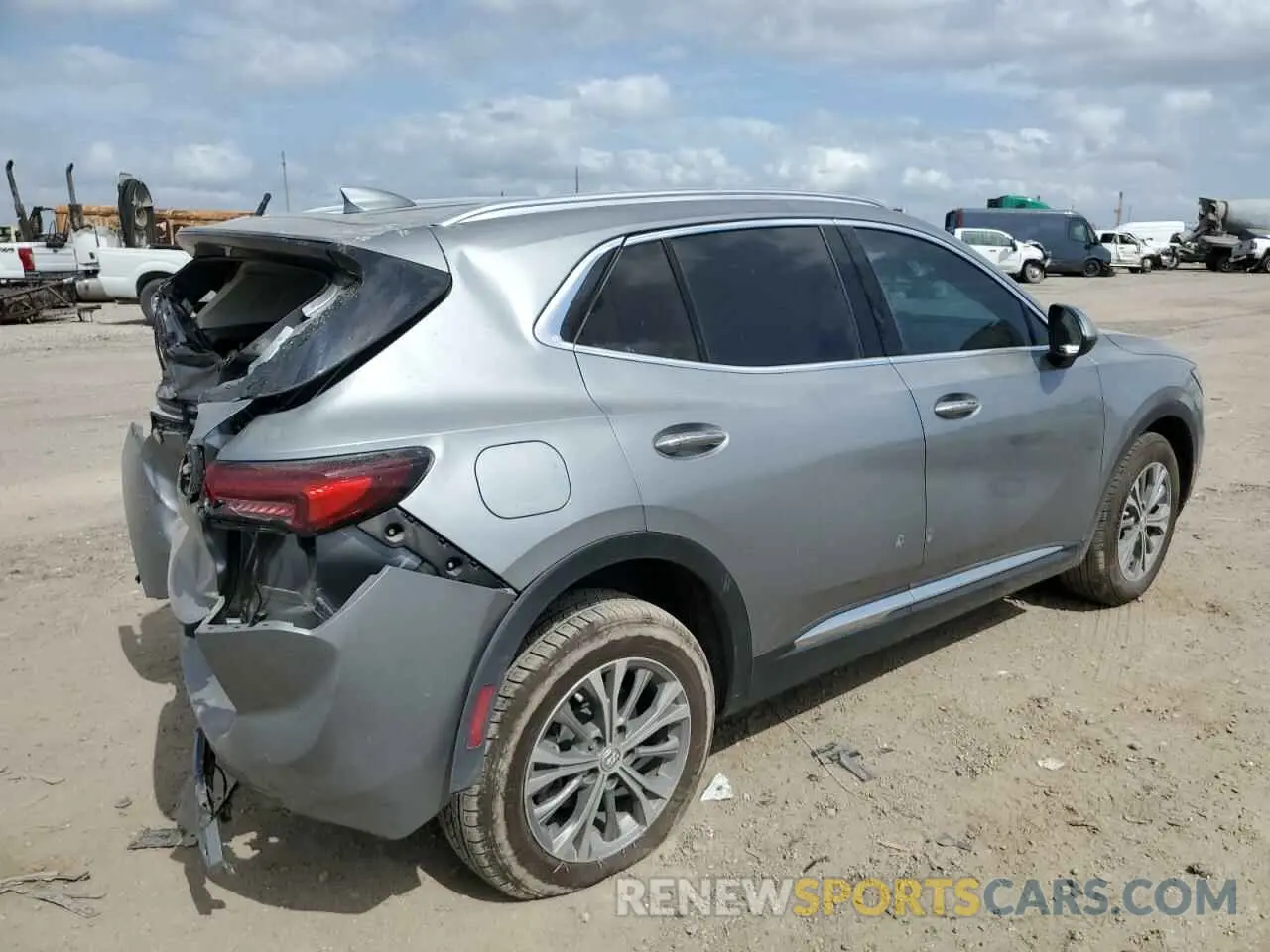 3 Photograph of a damaged car LRBAZLR47PD031328 BUICK ENVISION 2023
