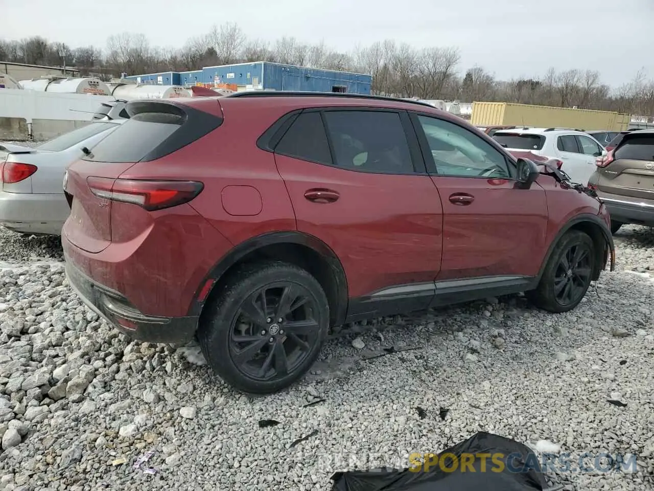 3 Photograph of a damaged car LRBFZMR40PD019890 BUICK ENVISION 2023