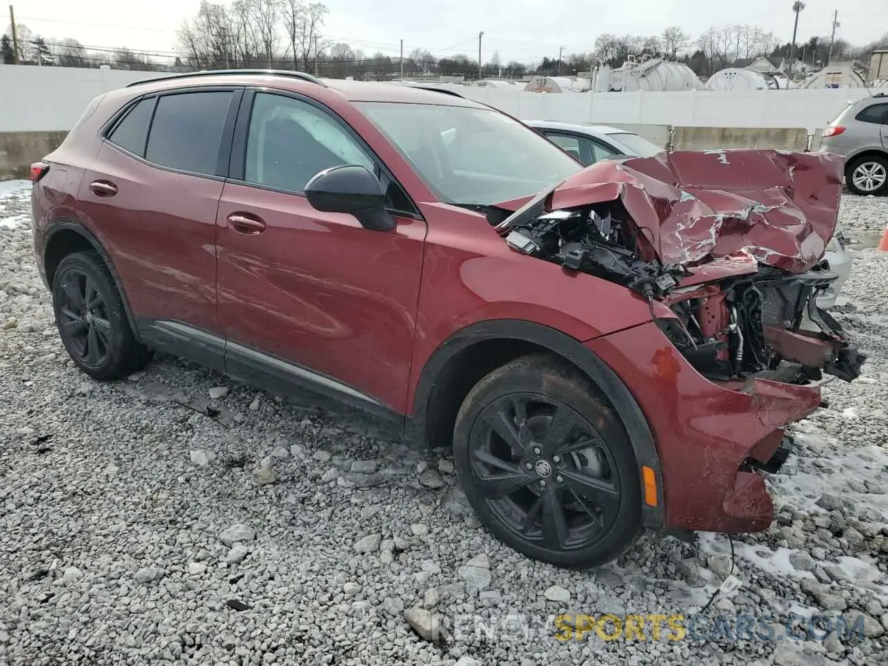 4 Photograph of a damaged car LRBFZMR40PD019890 BUICK ENVISION 2023