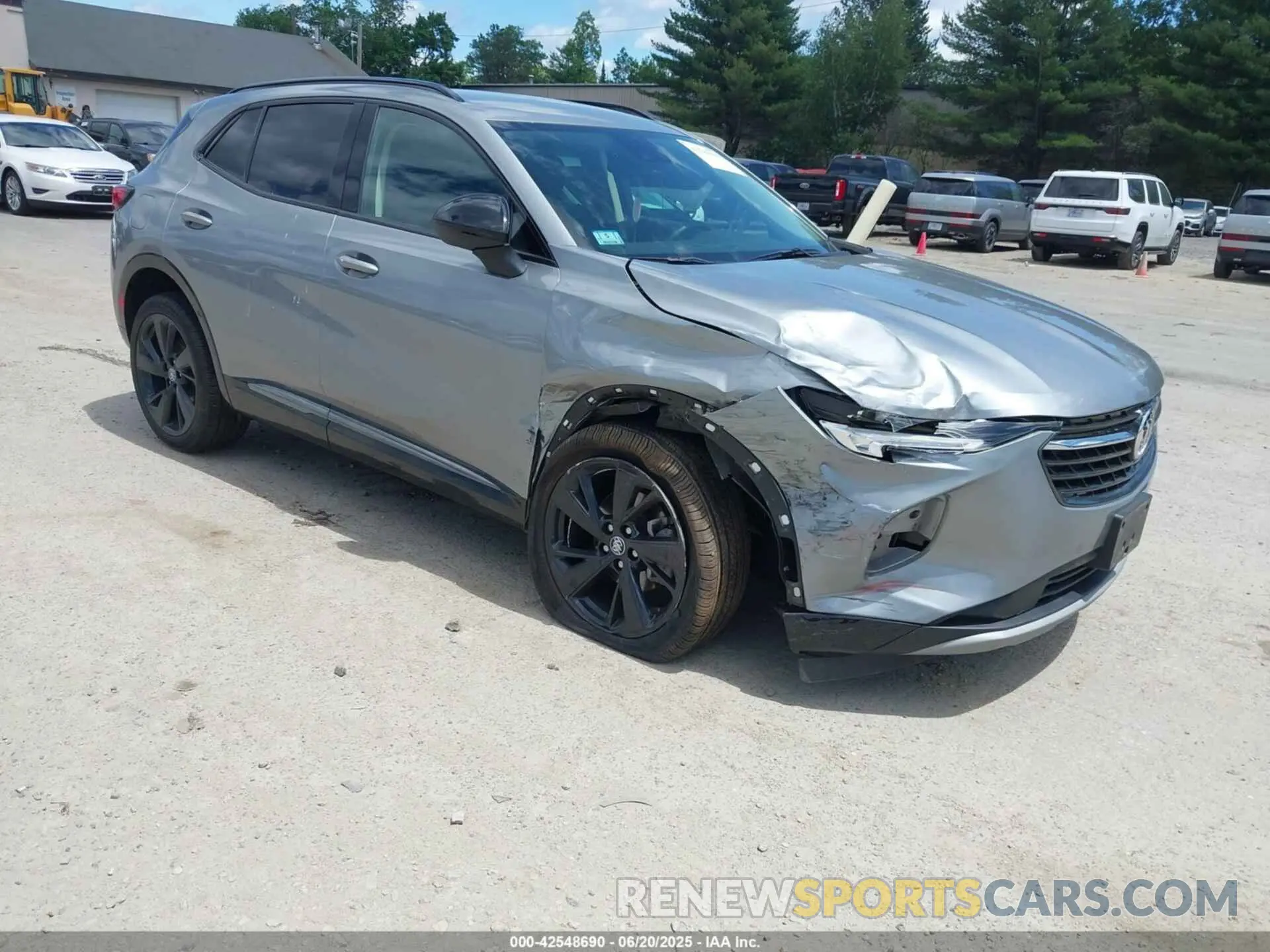 1 Photograph of a damaged car LRBFZMR41PD020384 BUICK ENVISION 2023
