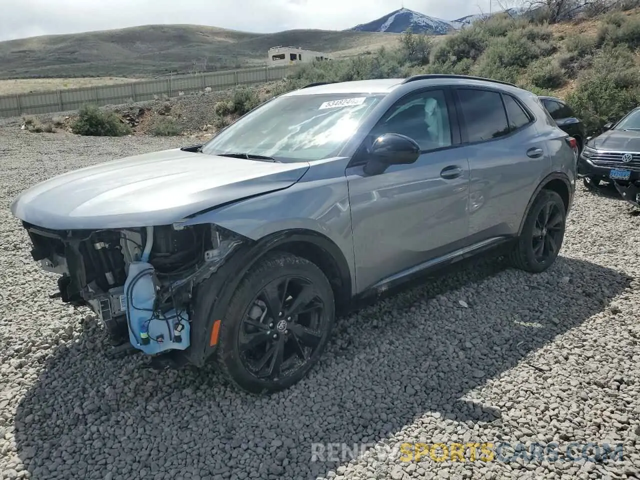 1 Photograph of a damaged car LRBFZMR41PD067186 BUICK ENVISION 2023