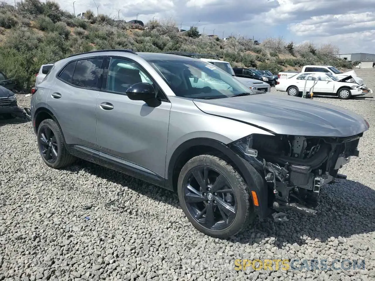 4 Photograph of a damaged car LRBFZMR41PD067186 BUICK ENVISION 2023