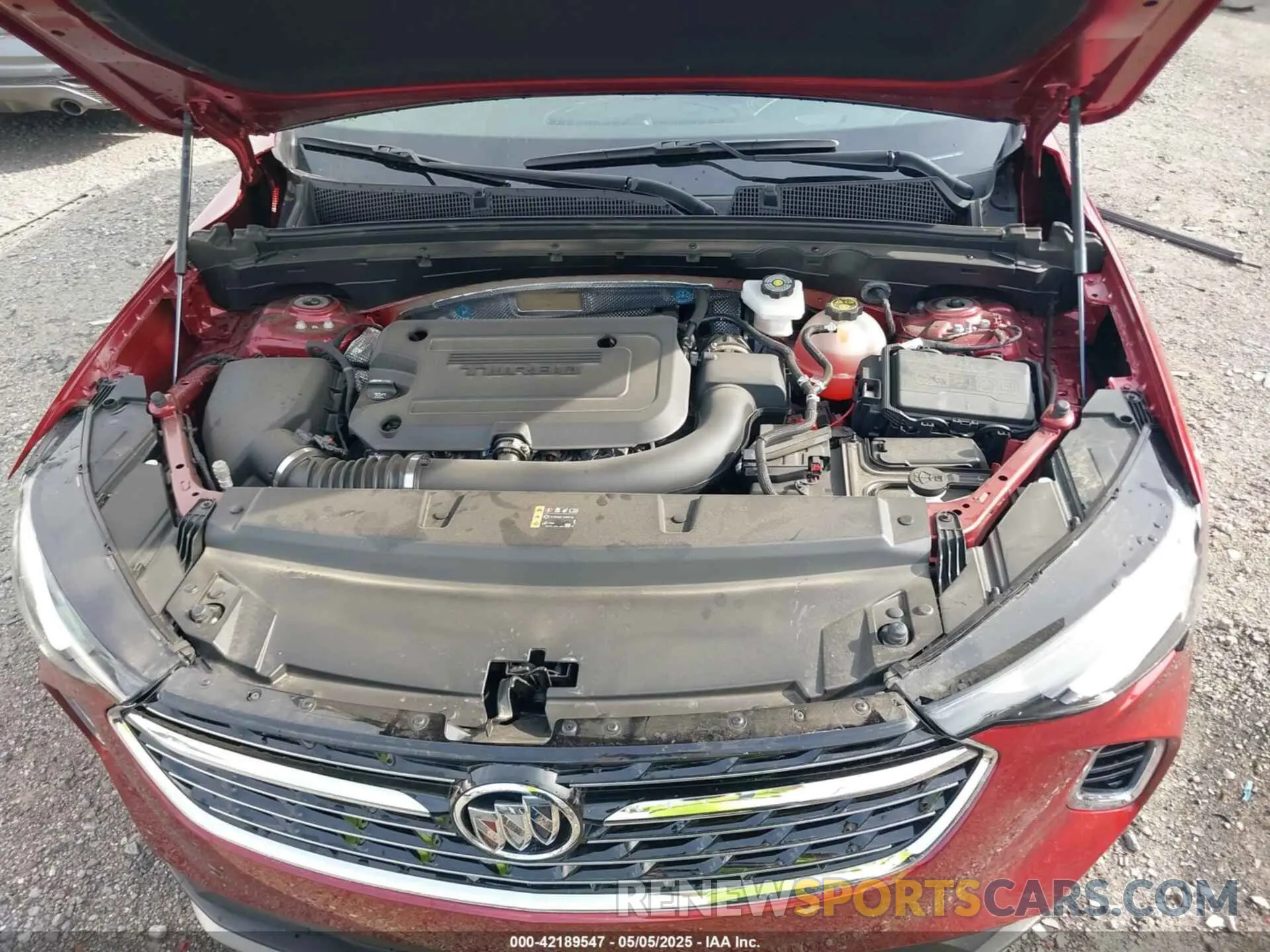 10 Photograph of a damaged car LRBFZMR41PD195637 BUICK ENVISION 2023