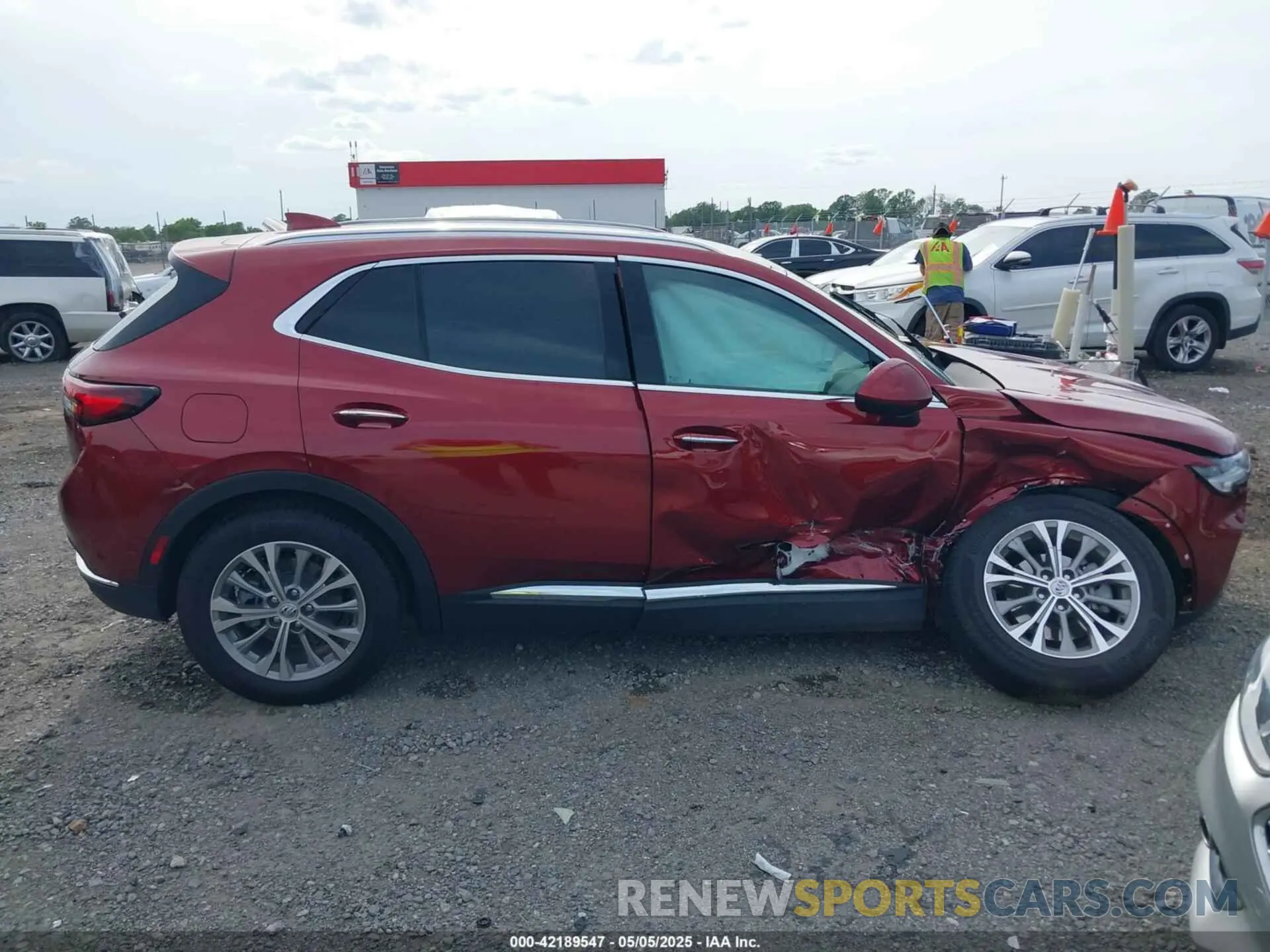 13 Photograph of a damaged car LRBFZMR41PD195637 BUICK ENVISION 2023