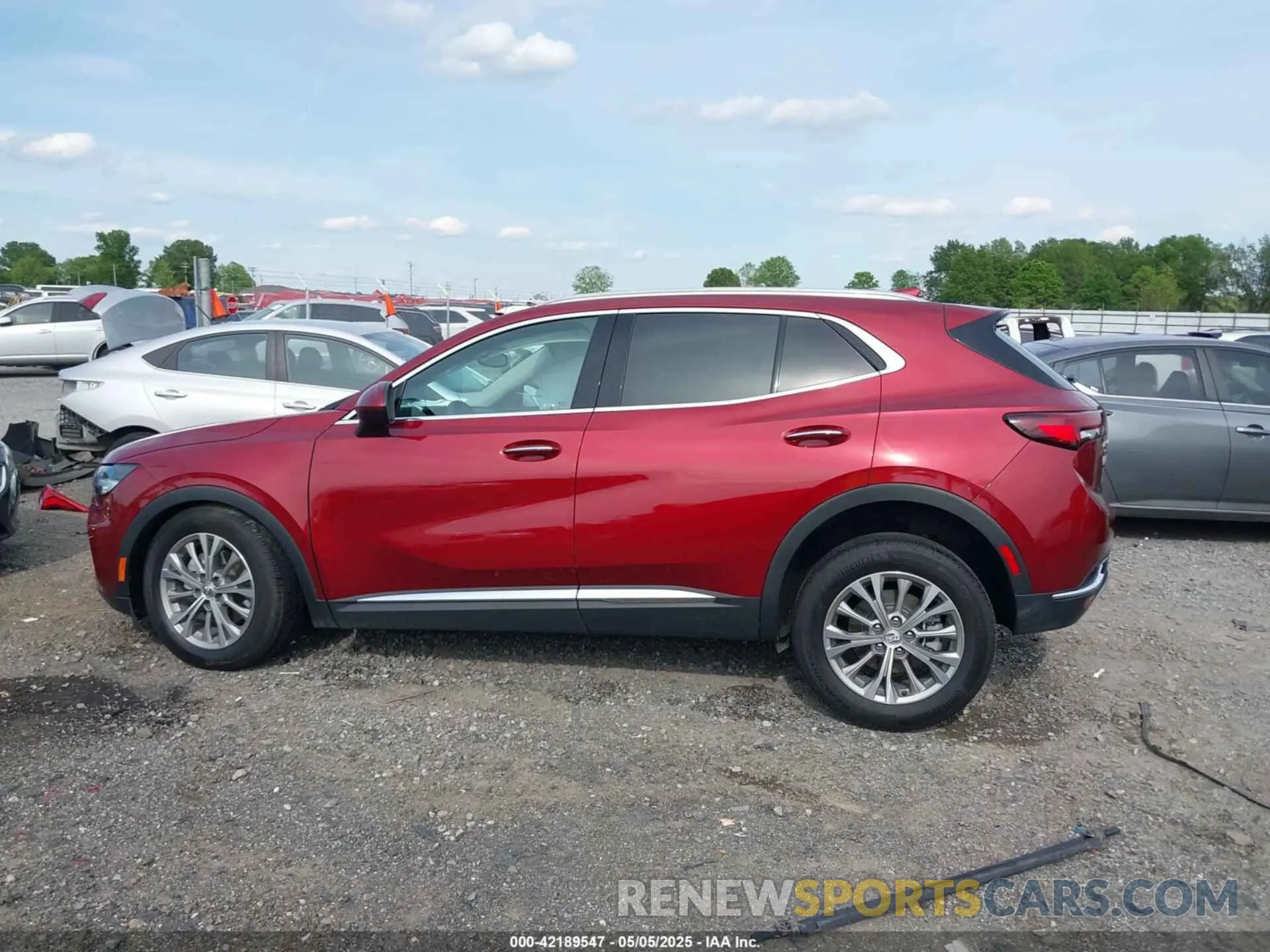 14 Photograph of a damaged car LRBFZMR41PD195637 BUICK ENVISION 2023