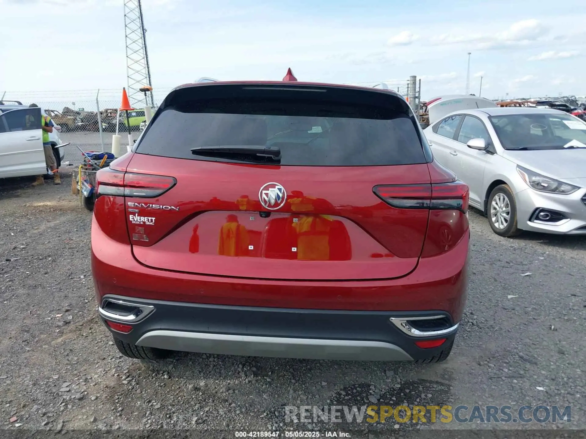 16 Photograph of a damaged car LRBFZMR41PD195637 BUICK ENVISION 2023