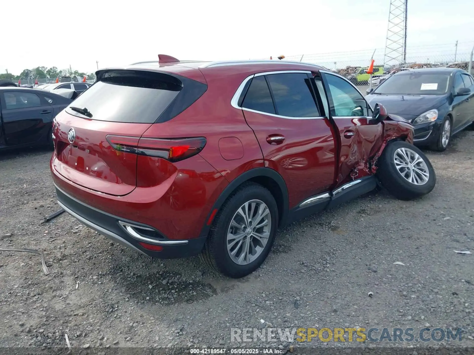 4 Photograph of a damaged car LRBFZMR41PD195637 BUICK ENVISION 2023