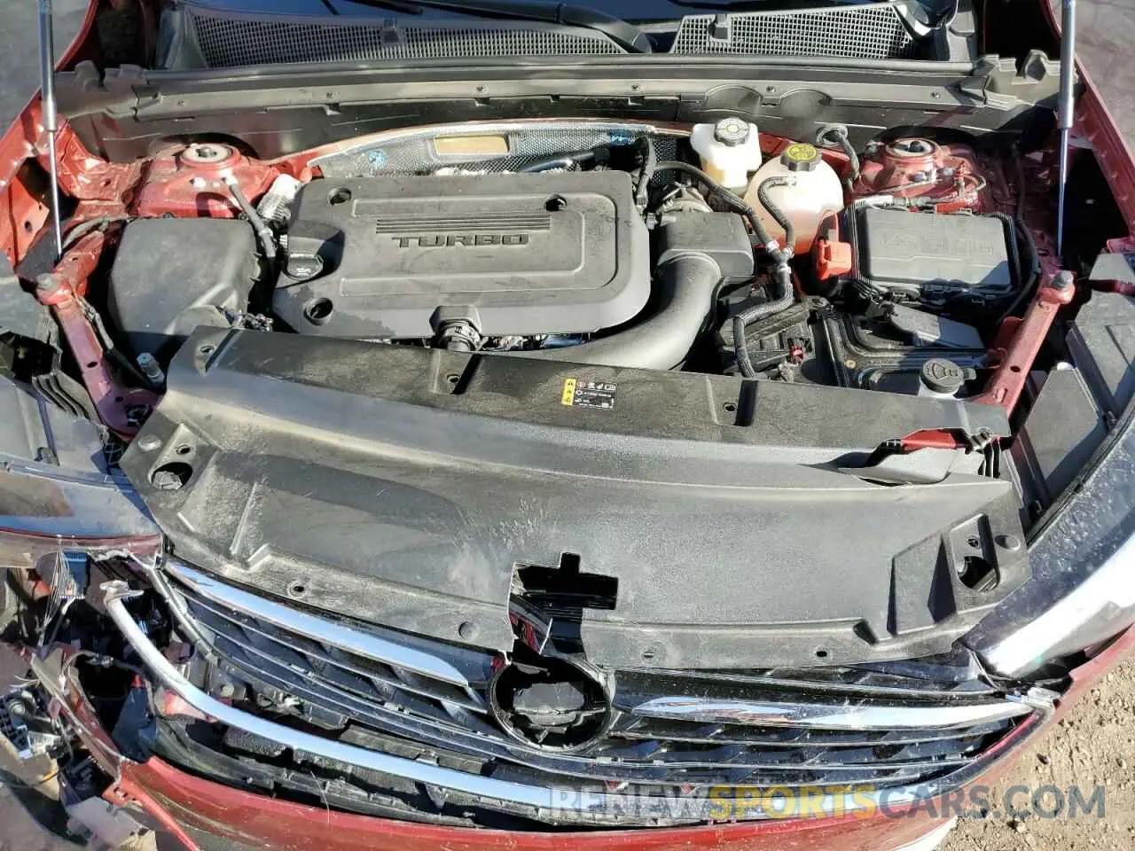 12 Фотография поврежденного автомобиля LRBFZMR43PD200207 BUICK ENVISION 2023