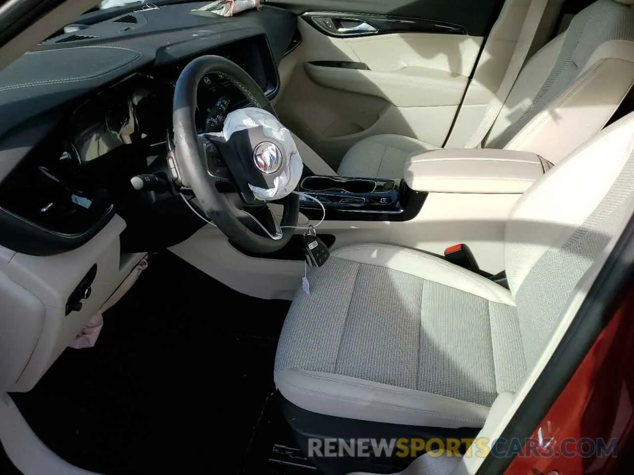 7 Фотография поврежденного автомобиля LRBFZMR43PD200207 BUICK ENVISION 2023