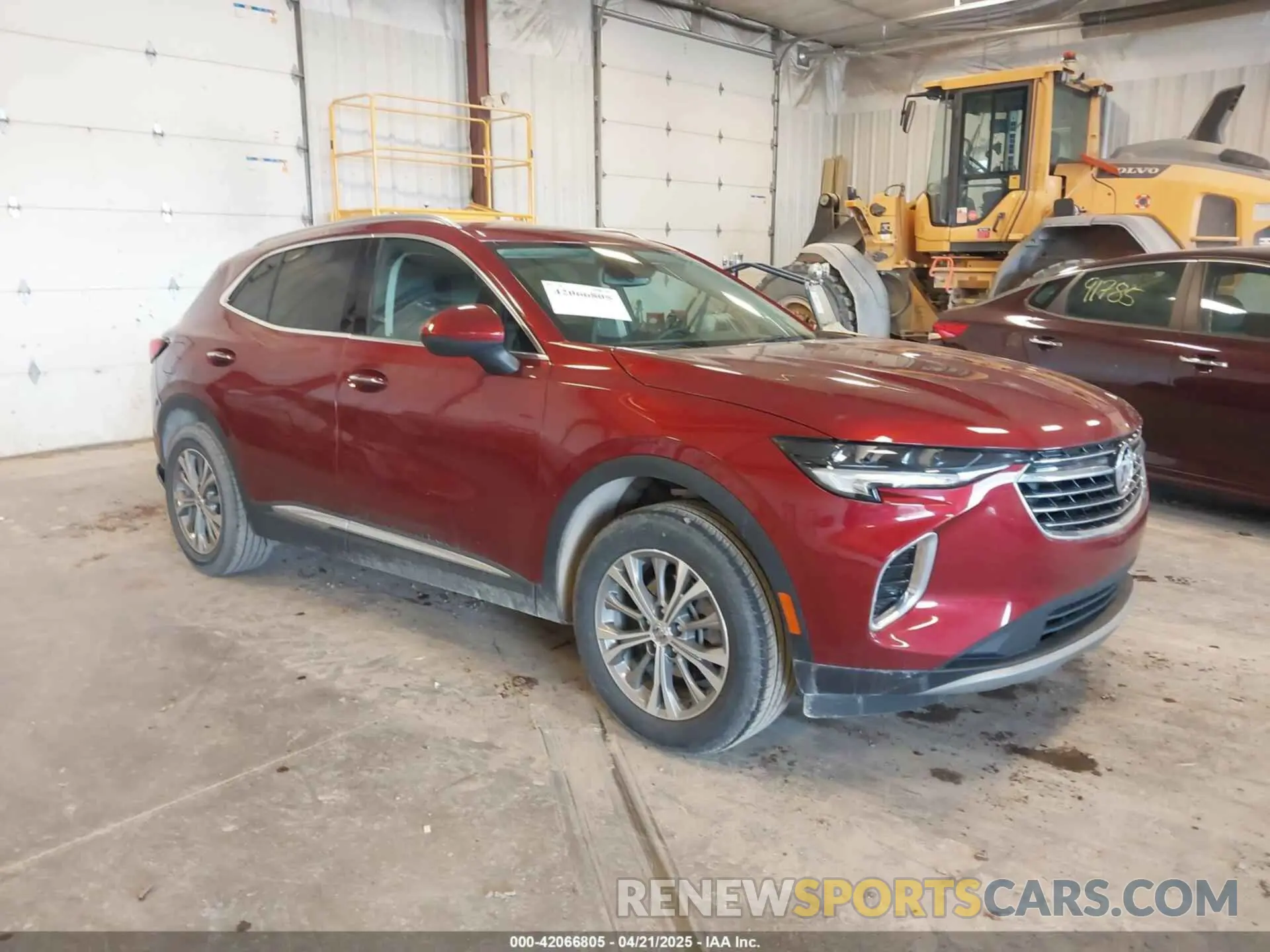 1 Фотография поврежденного автомобиля LRBFZMR44PD076674 BUICK ENVISION 2023