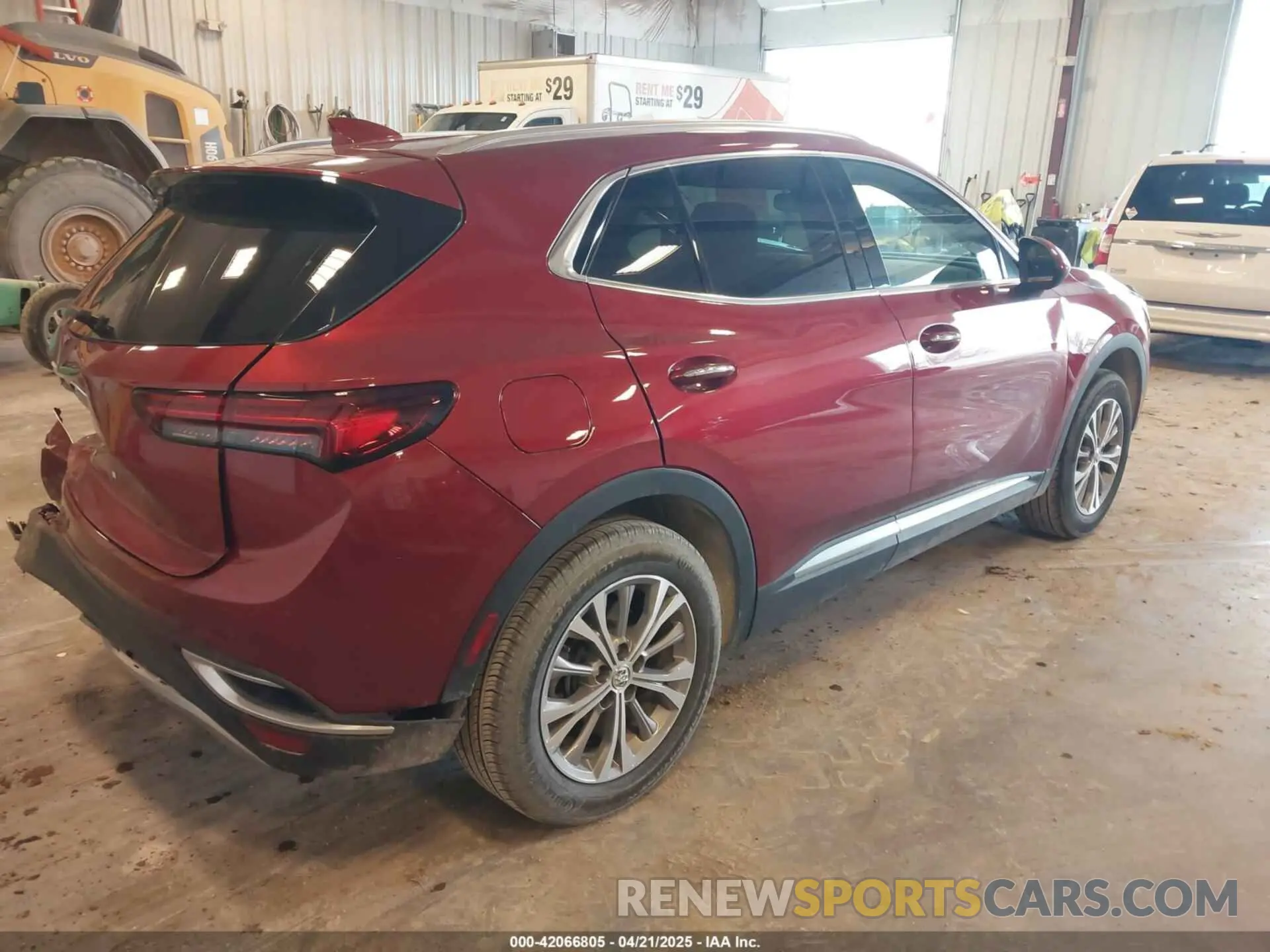 4 Фотография поврежденного автомобиля LRBFZMR44PD076674 BUICK ENVISION 2023