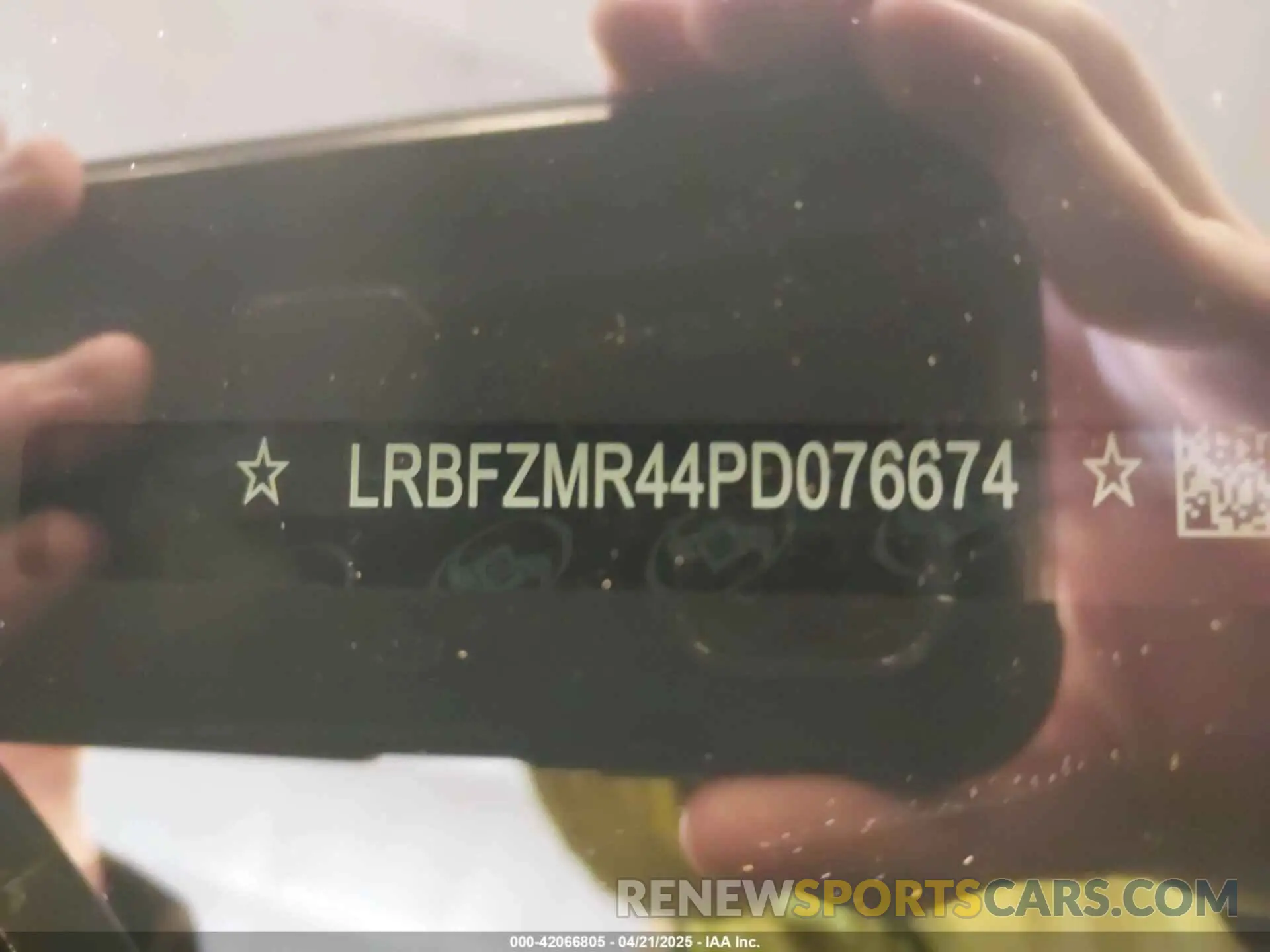 9 Фотография поврежденного автомобиля LRBFZMR44PD076674 BUICK ENVISION 2023