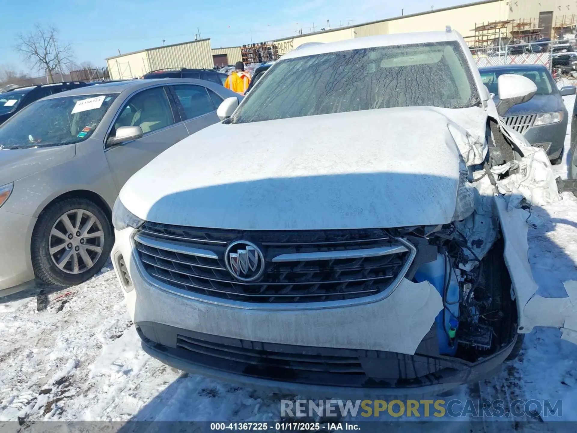 12 Фотография поврежденного автомобиля LRBFZMR45PD019996 BUICK ENVISION 2023