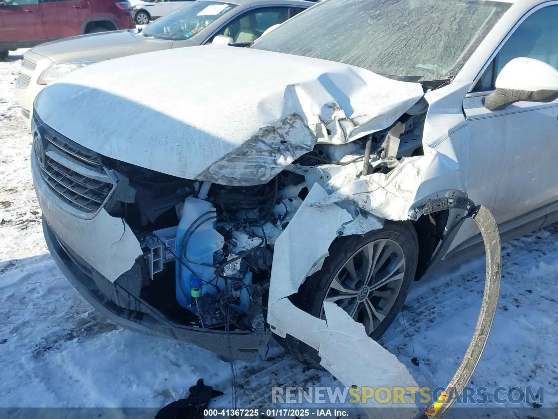 6 Фотография поврежденного автомобиля LRBFZMR45PD019996 BUICK ENVISION 2023