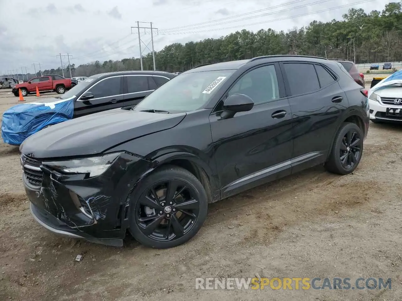 1 Фотография поврежденного автомобиля LRBFZMR45PD184902 BUICK ENVISION 2023