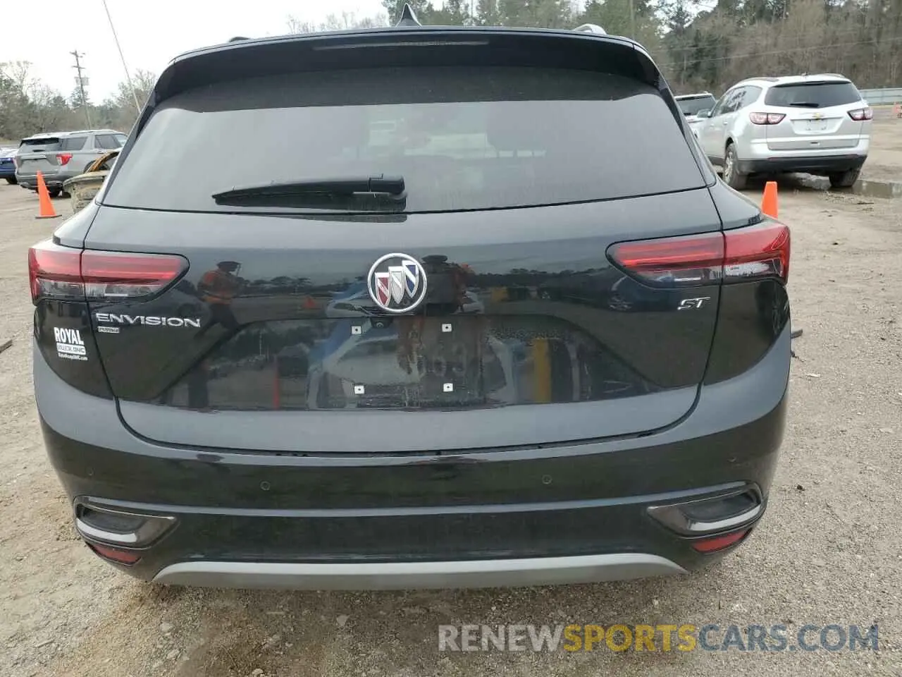 6 Фотография поврежденного автомобиля LRBFZMR45PD184902 BUICK ENVISION 2023